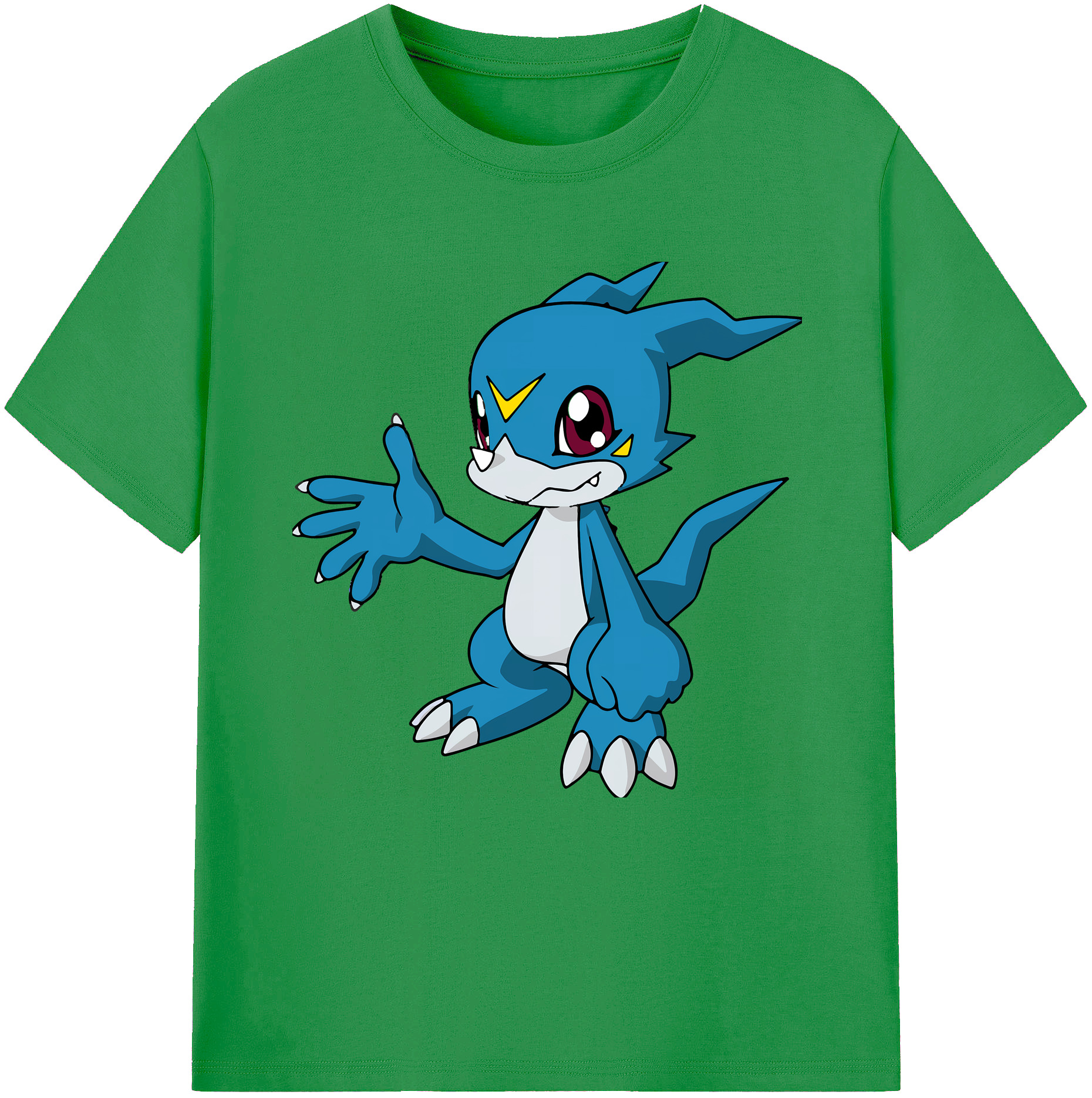 （画像用） Digimon デジタルモンスター/デジモン レディースカジュアルプリントTシャツ（綿100％）