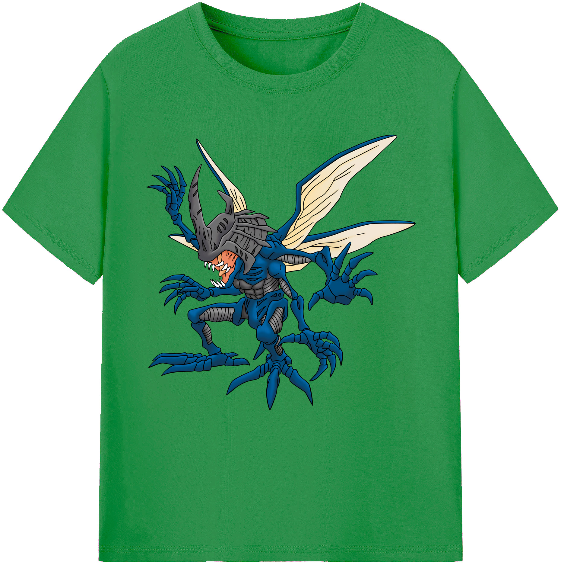 （画像用） Digimon デジタルモンスター/デジモン レディースカジュアルプリントTシャツ（綿100％）