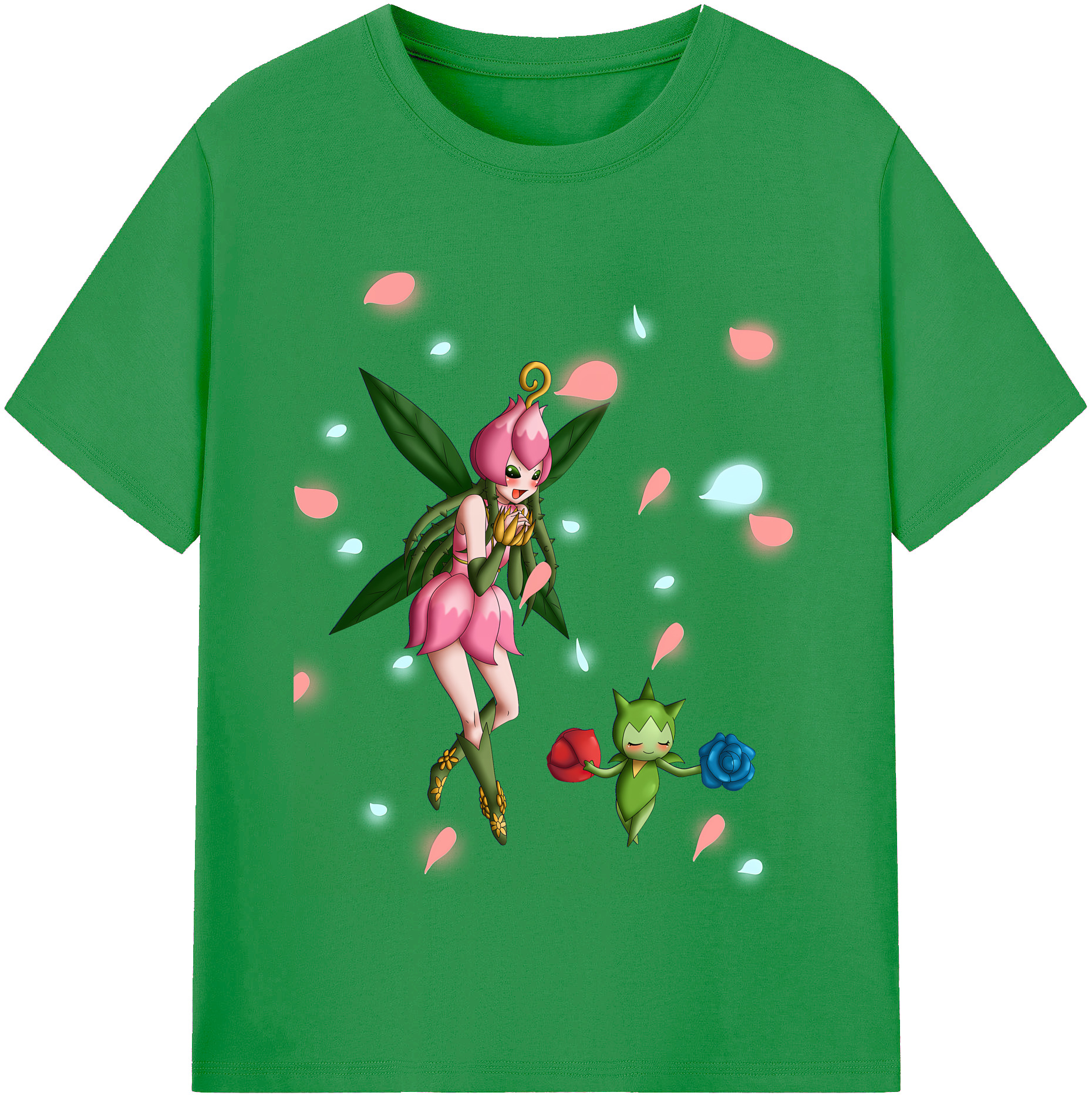 （画像用） Digimon デジタルモンスター/デジモン レディースカジュアルプリントTシャツ（綿100％）