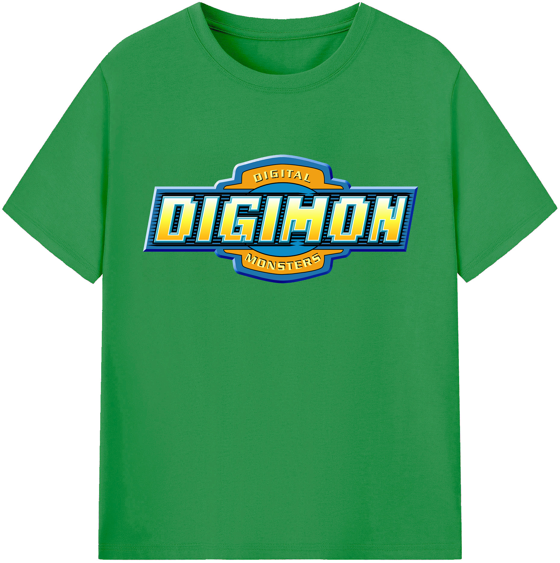 （画像用） Digimon デジタルモンスター/デジモン レディースカジュアルプリントTシャツ（綿100％）