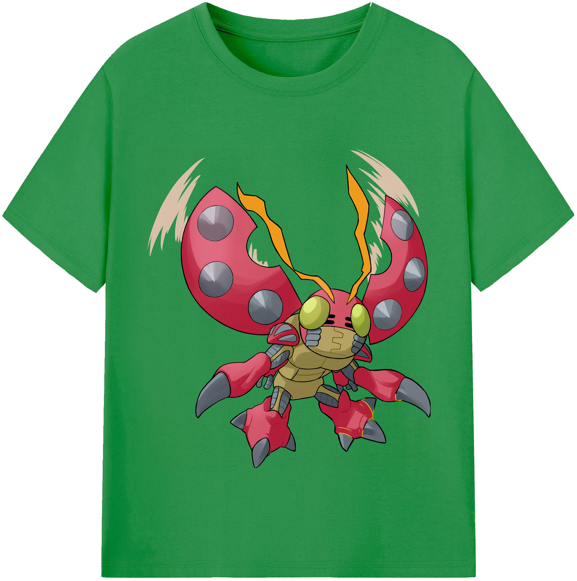 （画像用） Digimon デジタルモンスター/デジモン レディースカジュアルプリントTシャツ（綿100％）