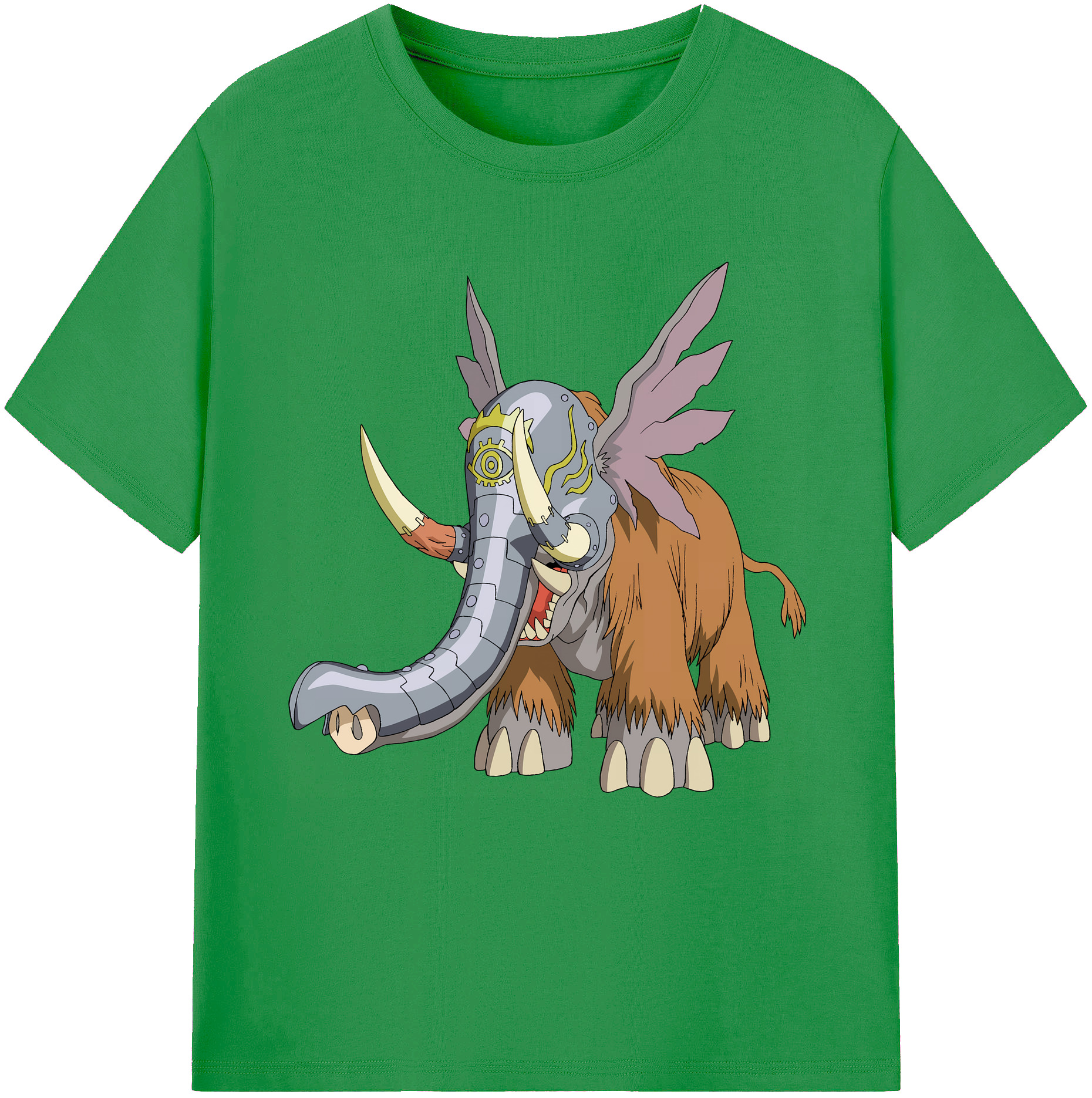 （画像用） Digimon デジタルモンスター/デジモン レディースカジュアルプリントTシャツ（綿100％）
