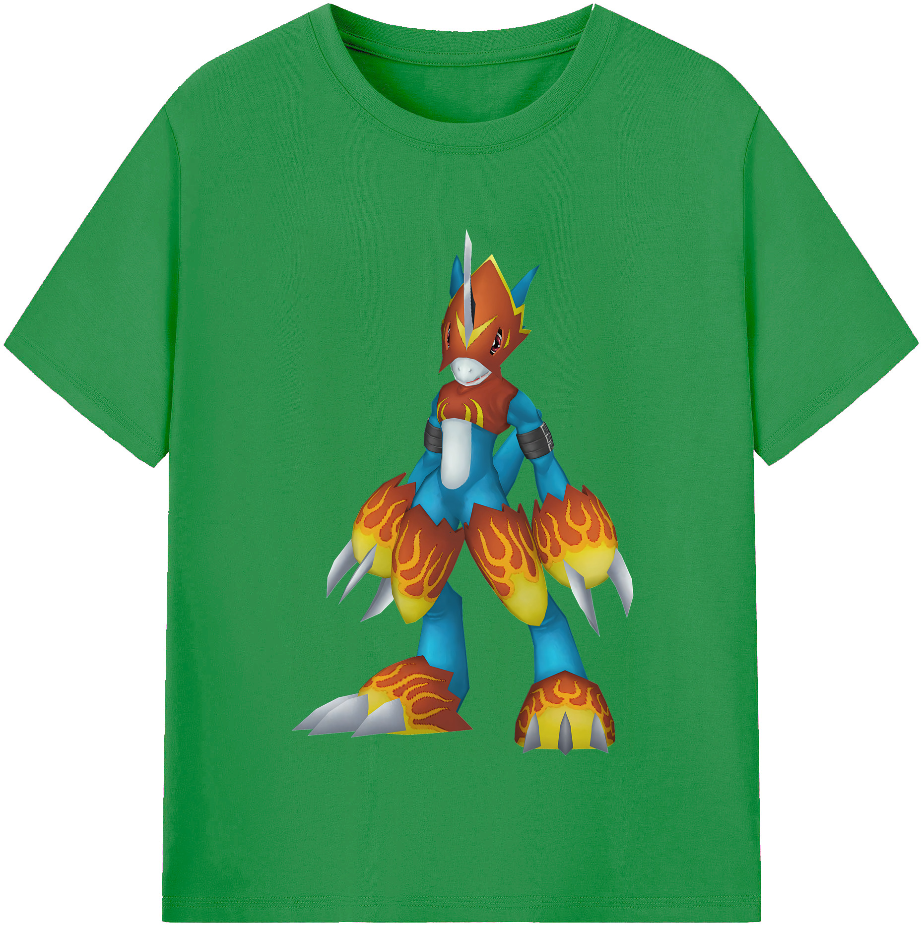 （画像用） Digimon デジタルモンスター/デジモン レディースカジュアルプリントTシャツ（綿100％）