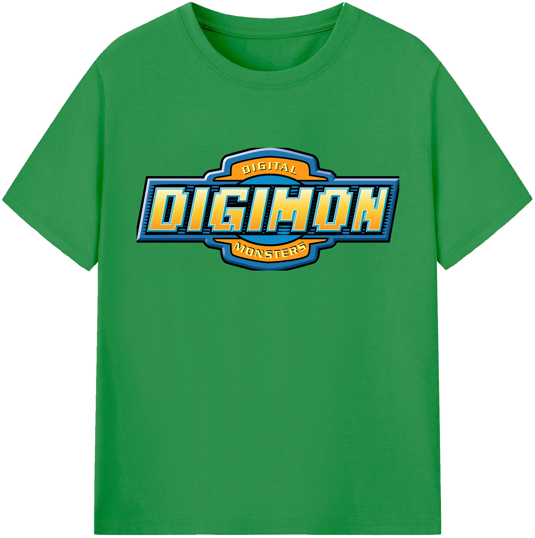 （画像用） Digimon デジタルモンスター/デジモン レディースカジュアルプリントTシャツ（綿100％）