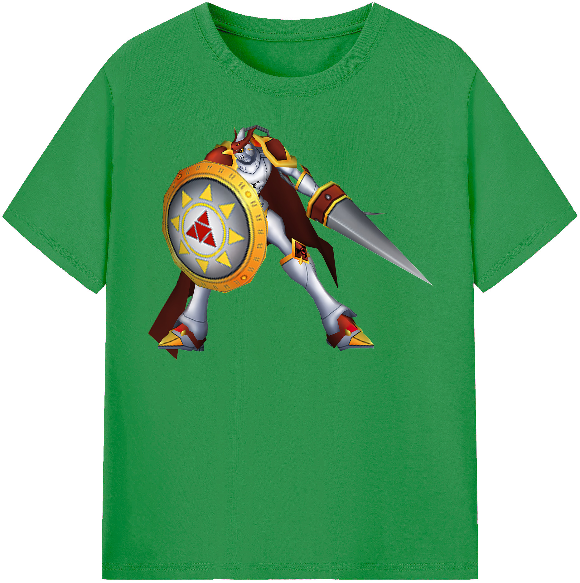（画像用） Digimon デジタルモンスター/デジモン レディースカジュアルプリントTシャツ（綿100％）