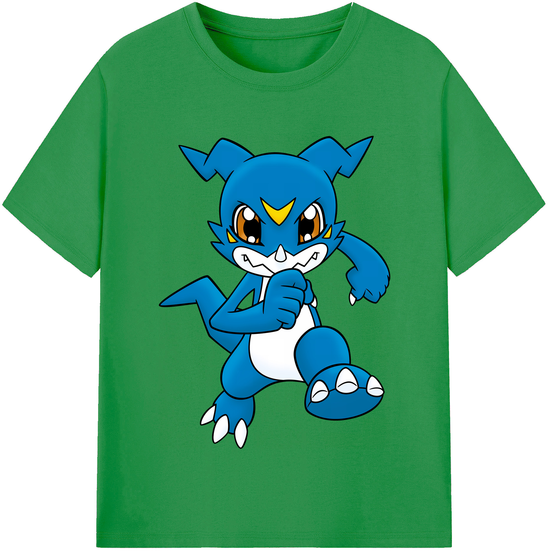 （画像用） Digimon デジタルモンスター/デジモン レディースカジュアルプリントTシャツ（綿100％）