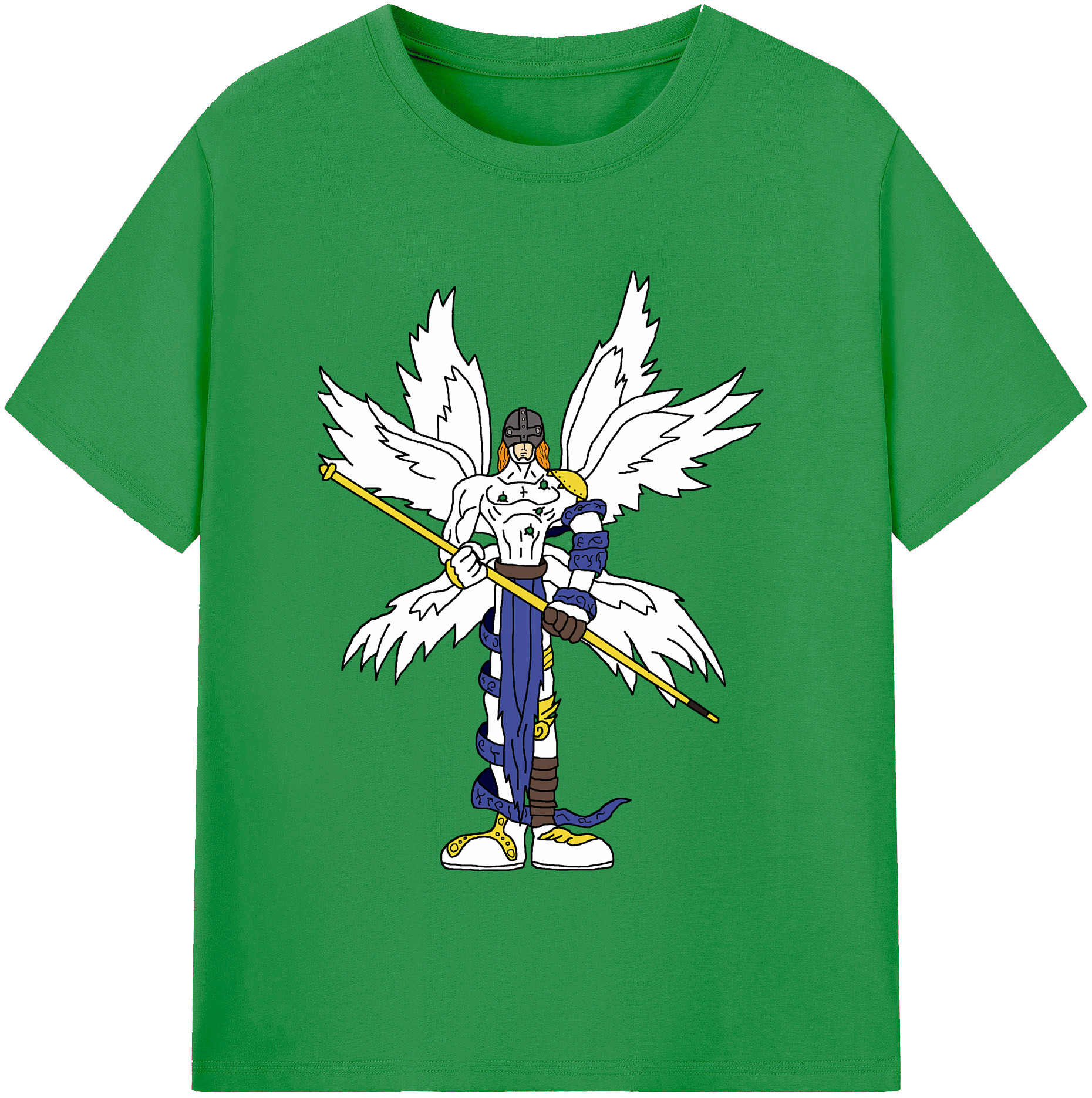 （画像用） Digimon デジタルモンスター/デジモン レディースカジュアルプリントTシャツ（綿100％）