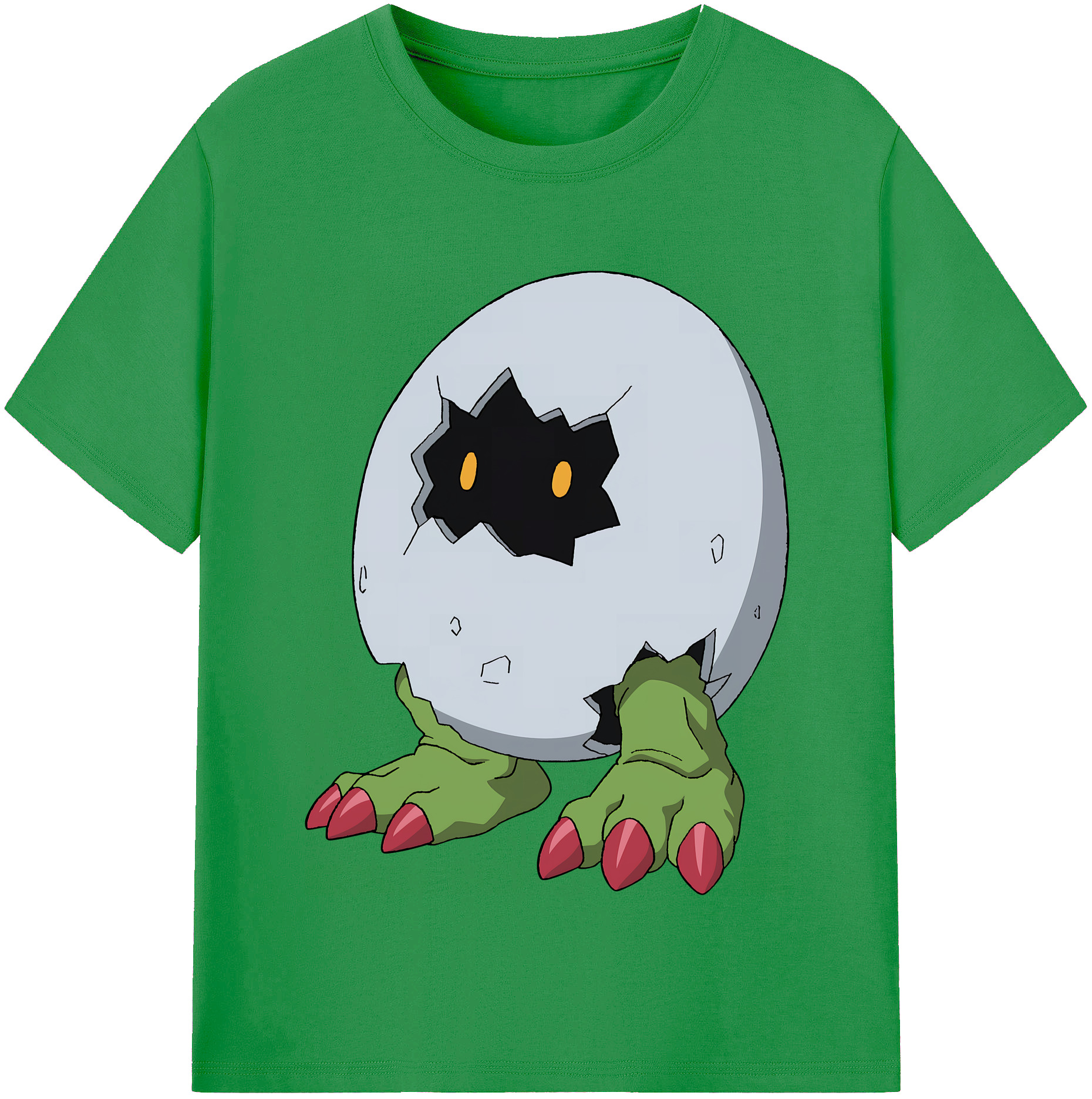 （画像用） Digimon デジタルモンスター/デジモン レディースカジュアルプリントTシャツ（綿100％）