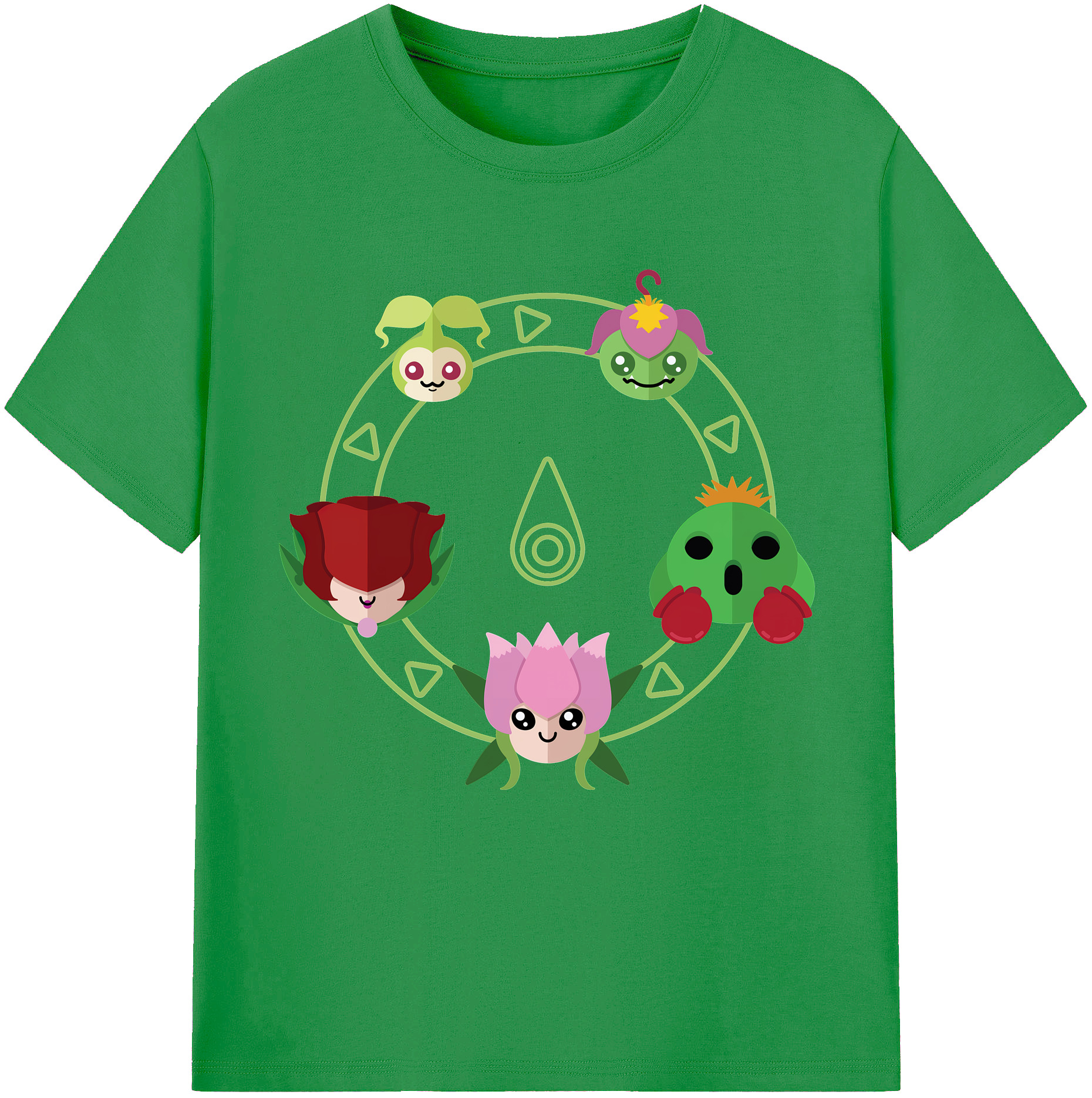 （画像用） Digimon デジタルモンスター/デジモン レディースカジュアルプリントTシャツ（綿100％）