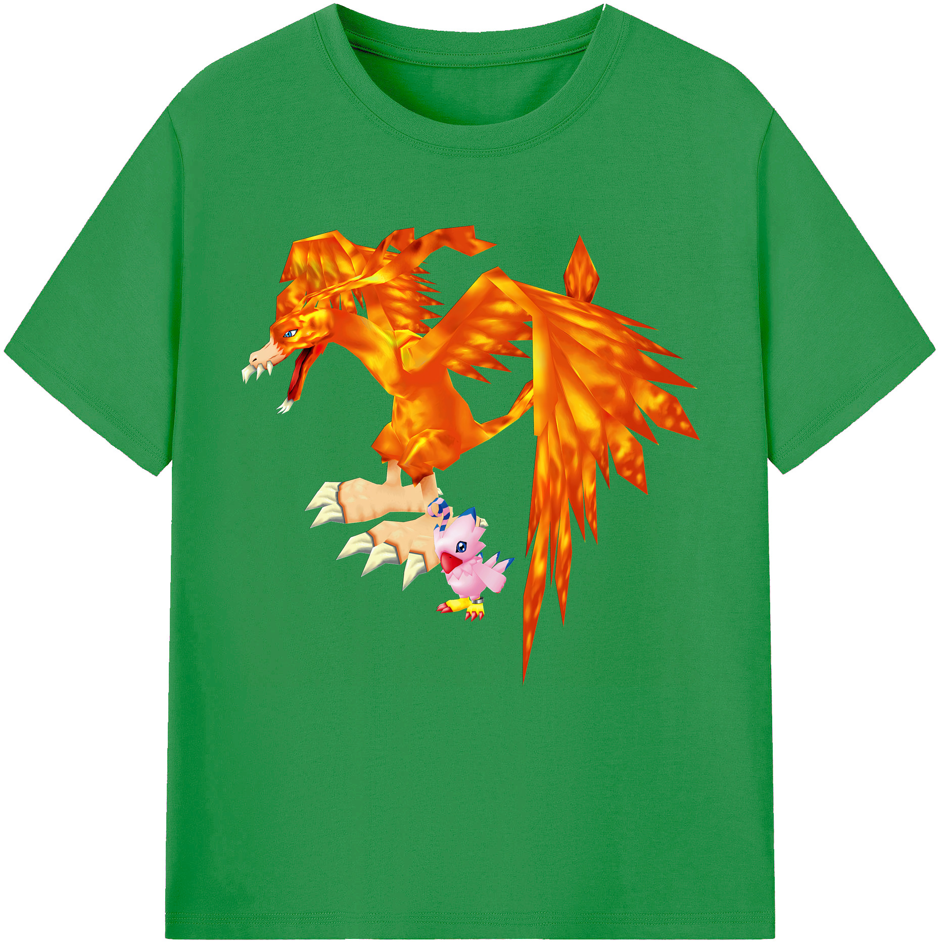 （画像用） Digimon デジタルモンスター/デジモン レディースカジュアルプリントTシャツ（綿100％）