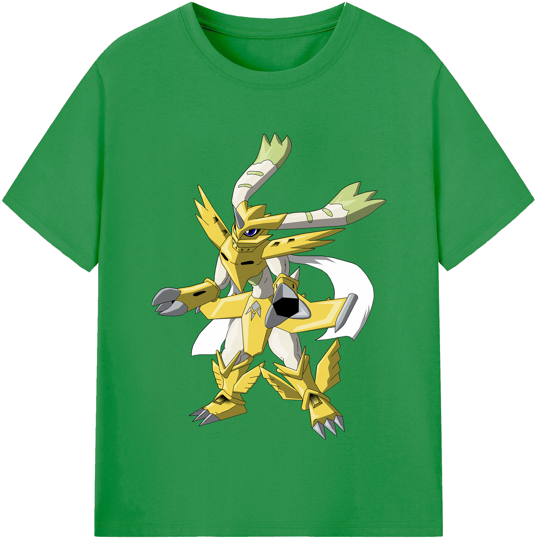（画像用） Digimon デジタルモンスター/デジモン レディースカジュアルプリントTシャツ（綿100％）