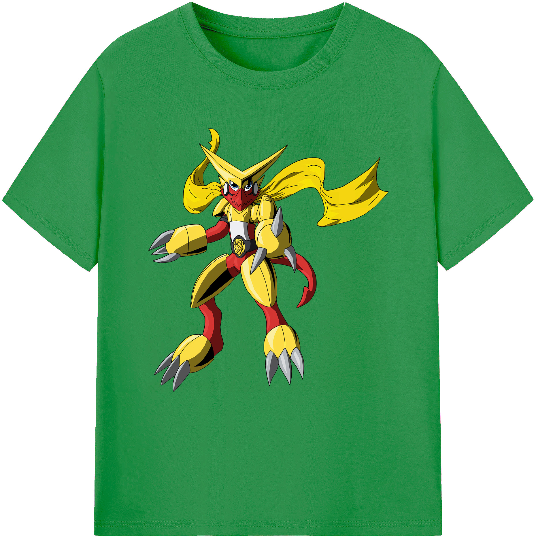 （画像用） Digimon デジタルモンスター/デジモン レディースカジュアルプリントTシャツ（綿100％）