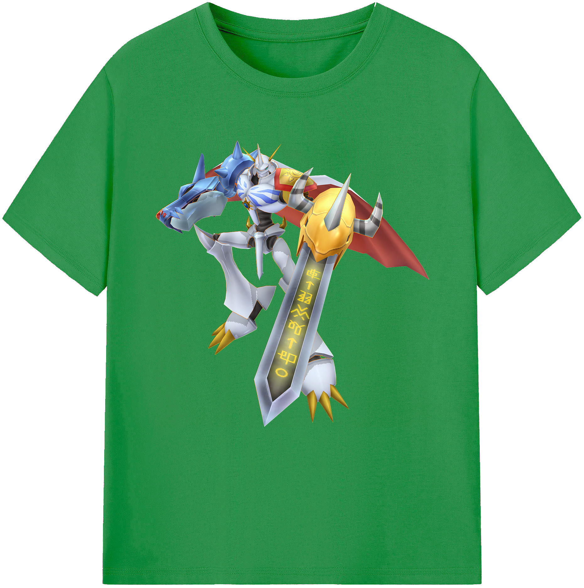 （画像用） Digimon デジタルモンスター/デジモン レディースカジュアルプリントTシャツ（綿100％）