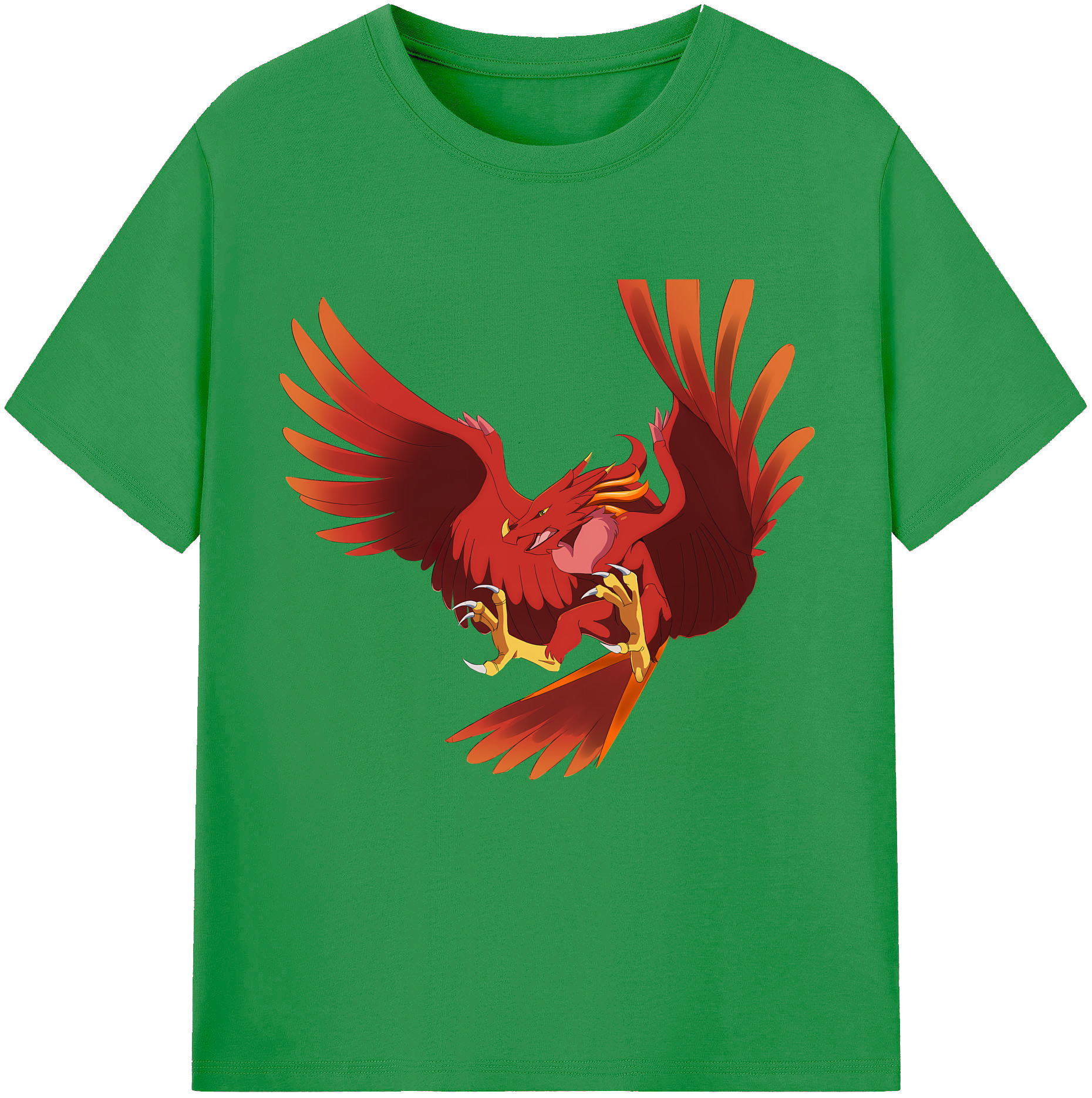 （画像用） Digimon デジタルモンスター/デジモン レディースカジュアルプリントTシャツ（綿100％）
