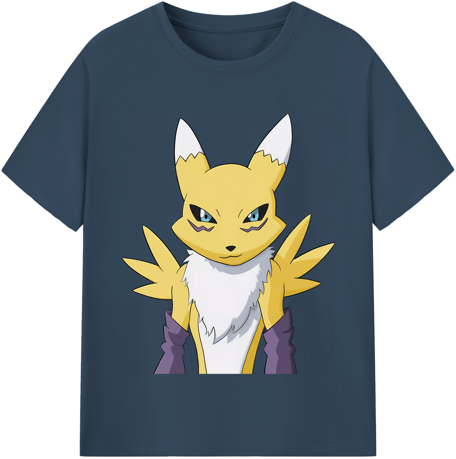 （画像用） Digimon デジタルモンスター/デジモン レディースカジュアルプリントTシャツ（綿100％）
