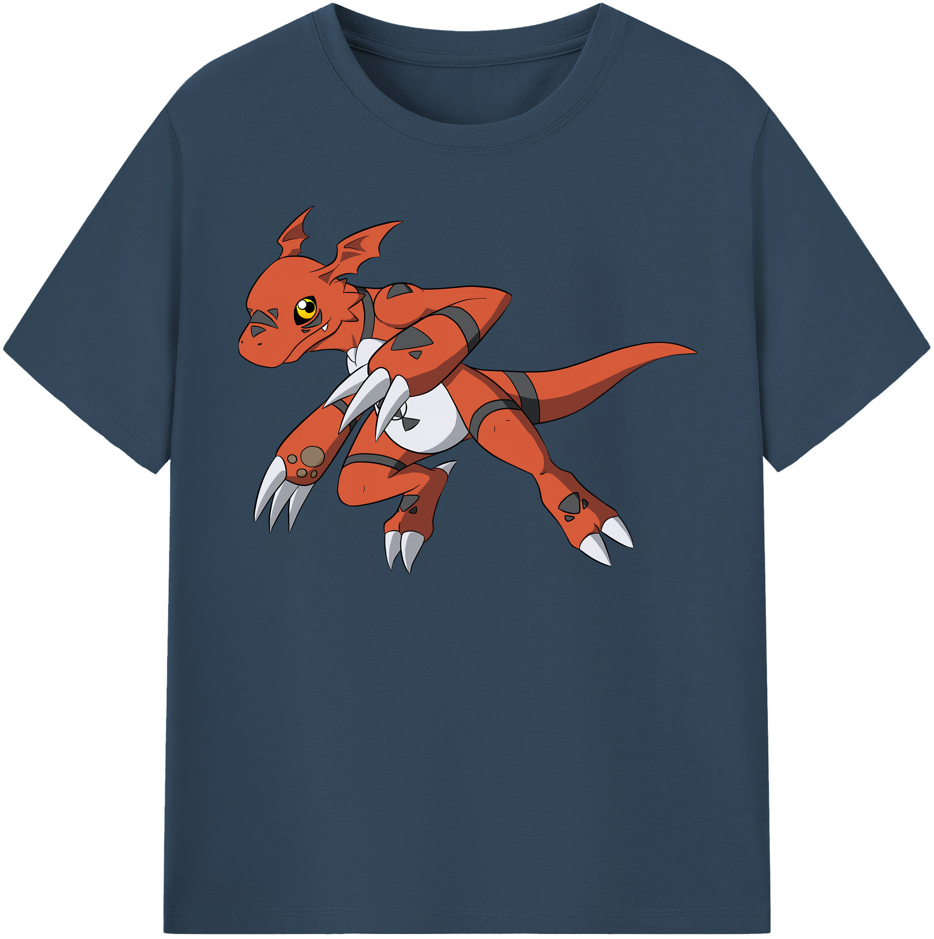 （画像用） Digimon デジタルモンスター/デジモン レディースカジュアルプリントTシャツ（綿100％）