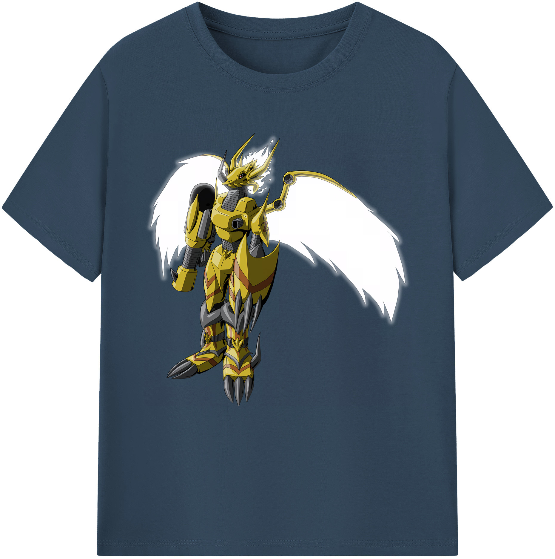 （画像用） Digimon デジタルモンスター/デジモン レディースカジュアルプリントTシャツ（綿100％）