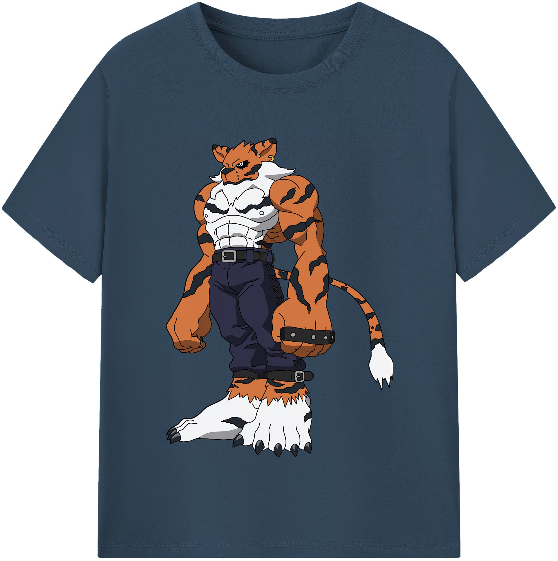 （画像用） Digimon デジタルモンスター/デジモン レディースカジュアルプリントTシャツ（綿100％）