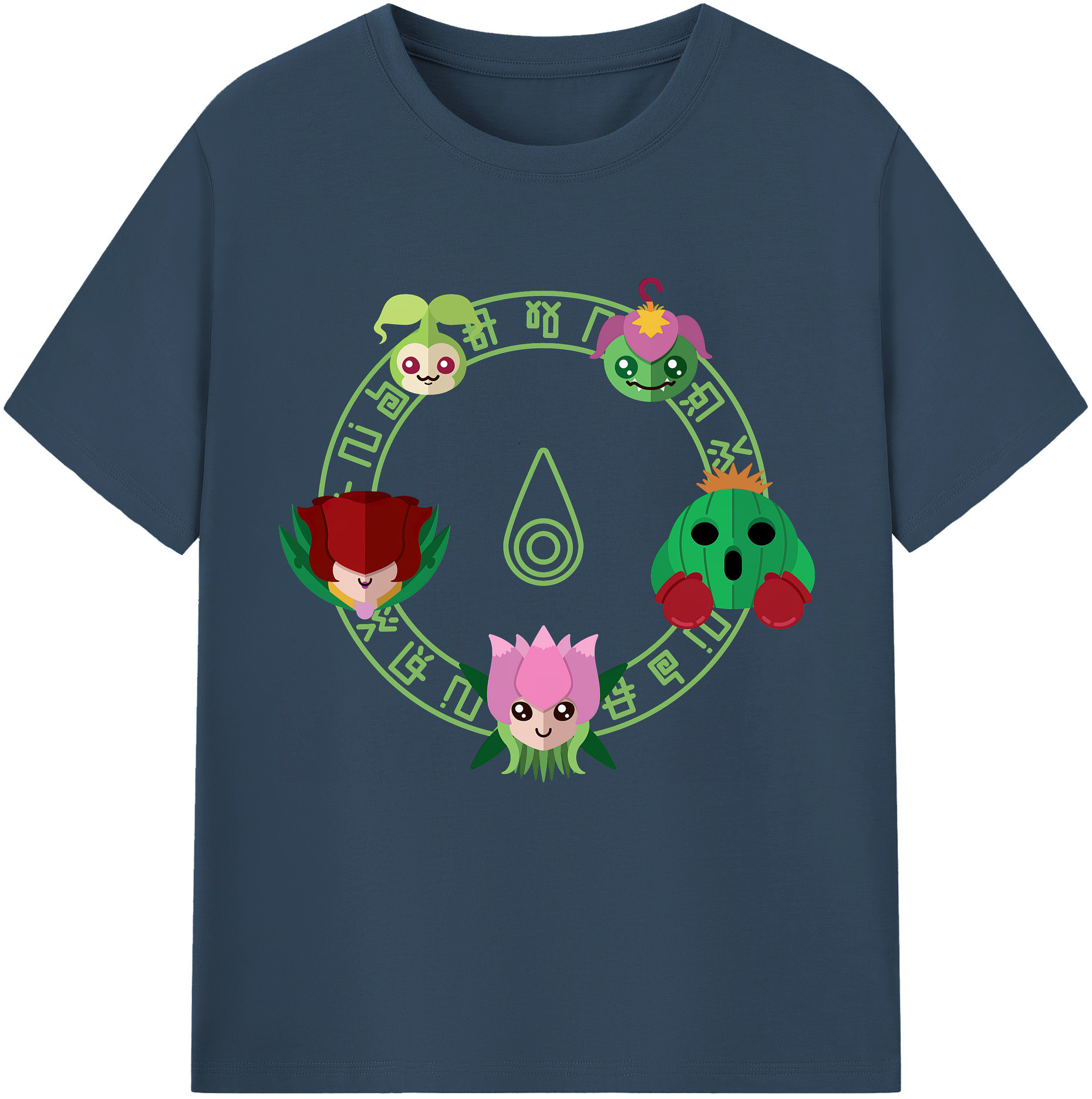 （画像用） Digimon デジタルモンスター/デジモン レディースカジュアルプリントTシャツ（綿100％）