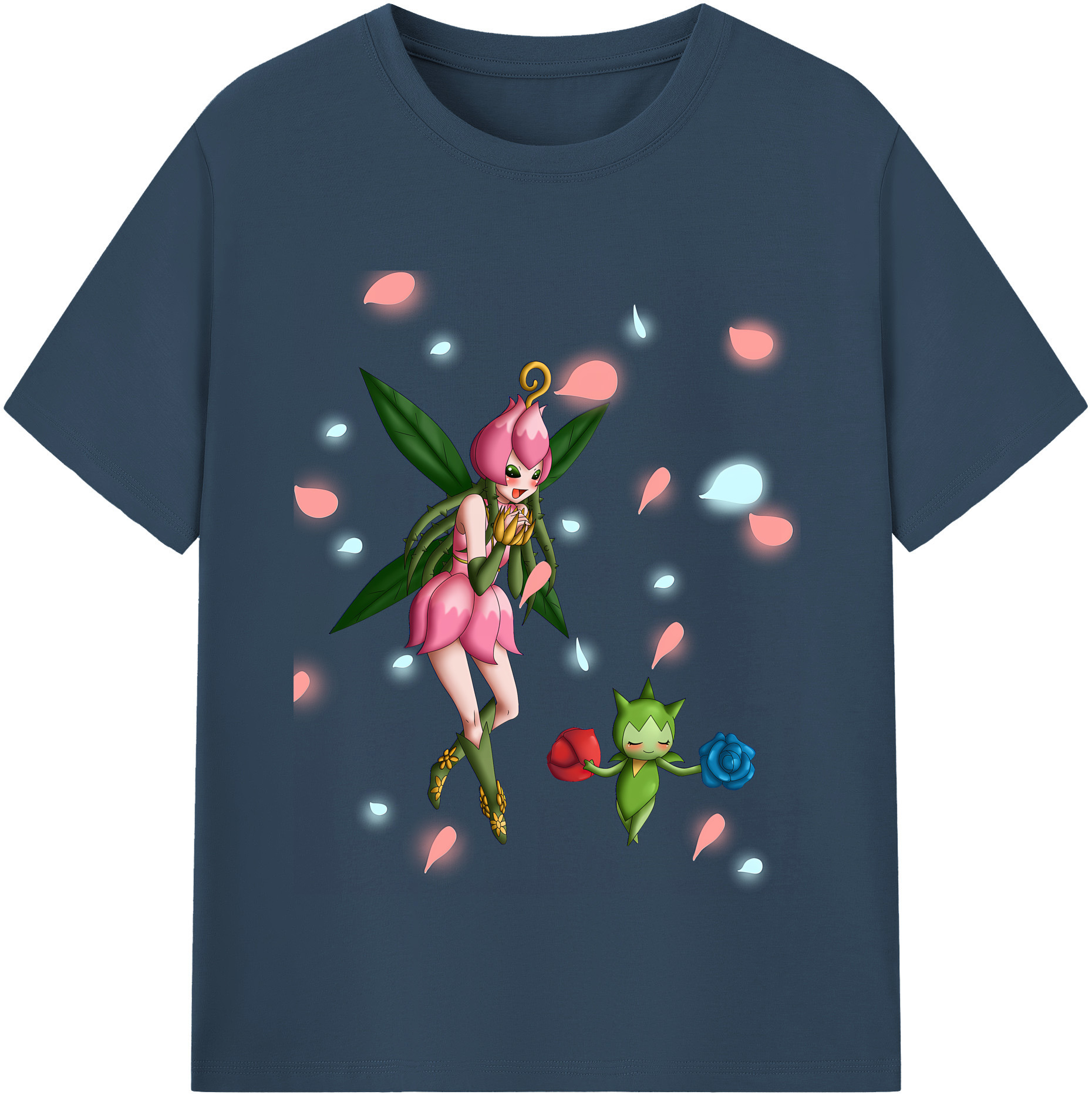 （画像用） Digimon デジタルモンスター/デジモン レディースカジュアルプリントTシャツ（綿100％）