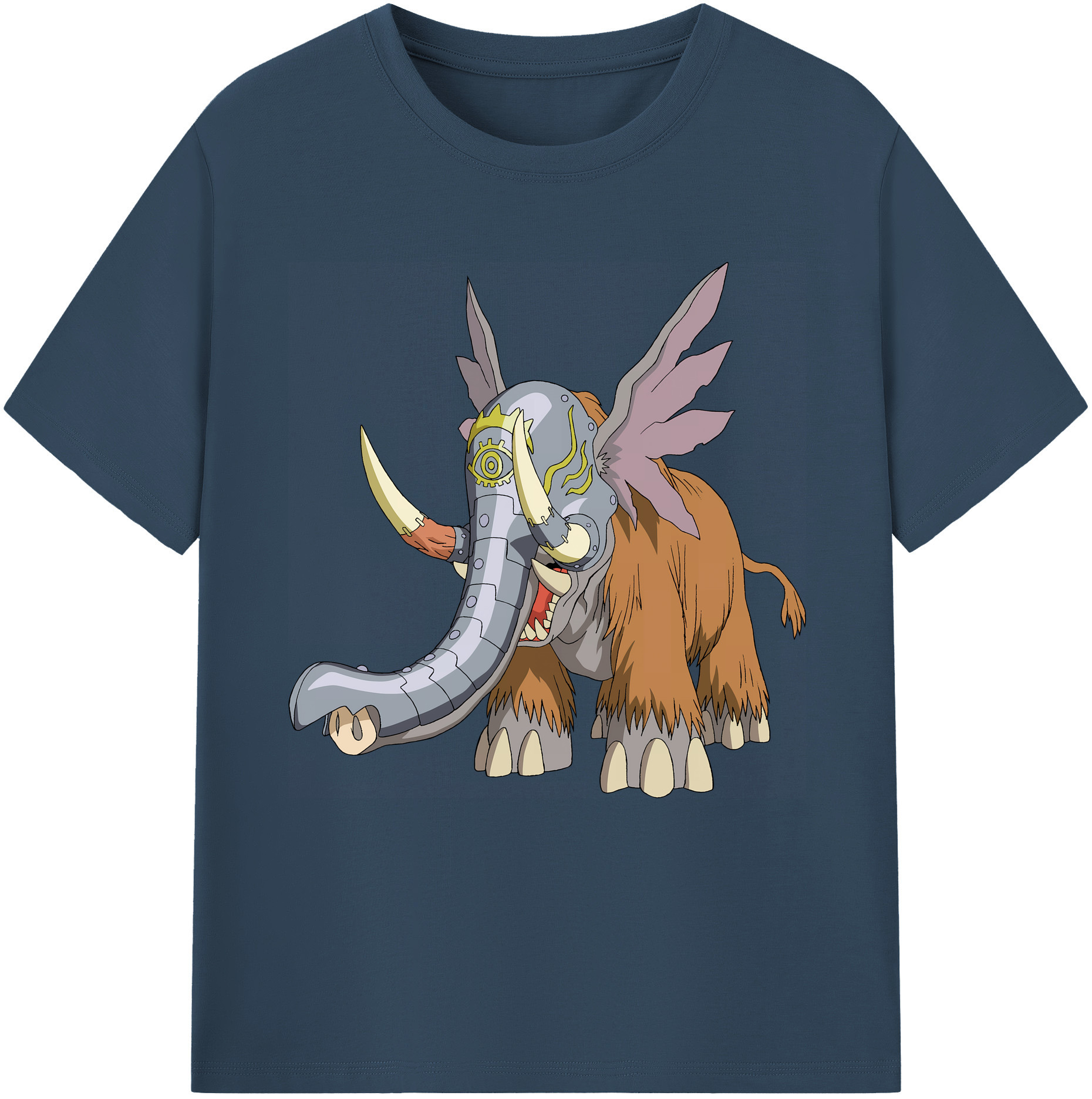 （画像用） Digimon デジタルモンスター/デジモン レディースカジュアルプリントTシャツ（綿100％）