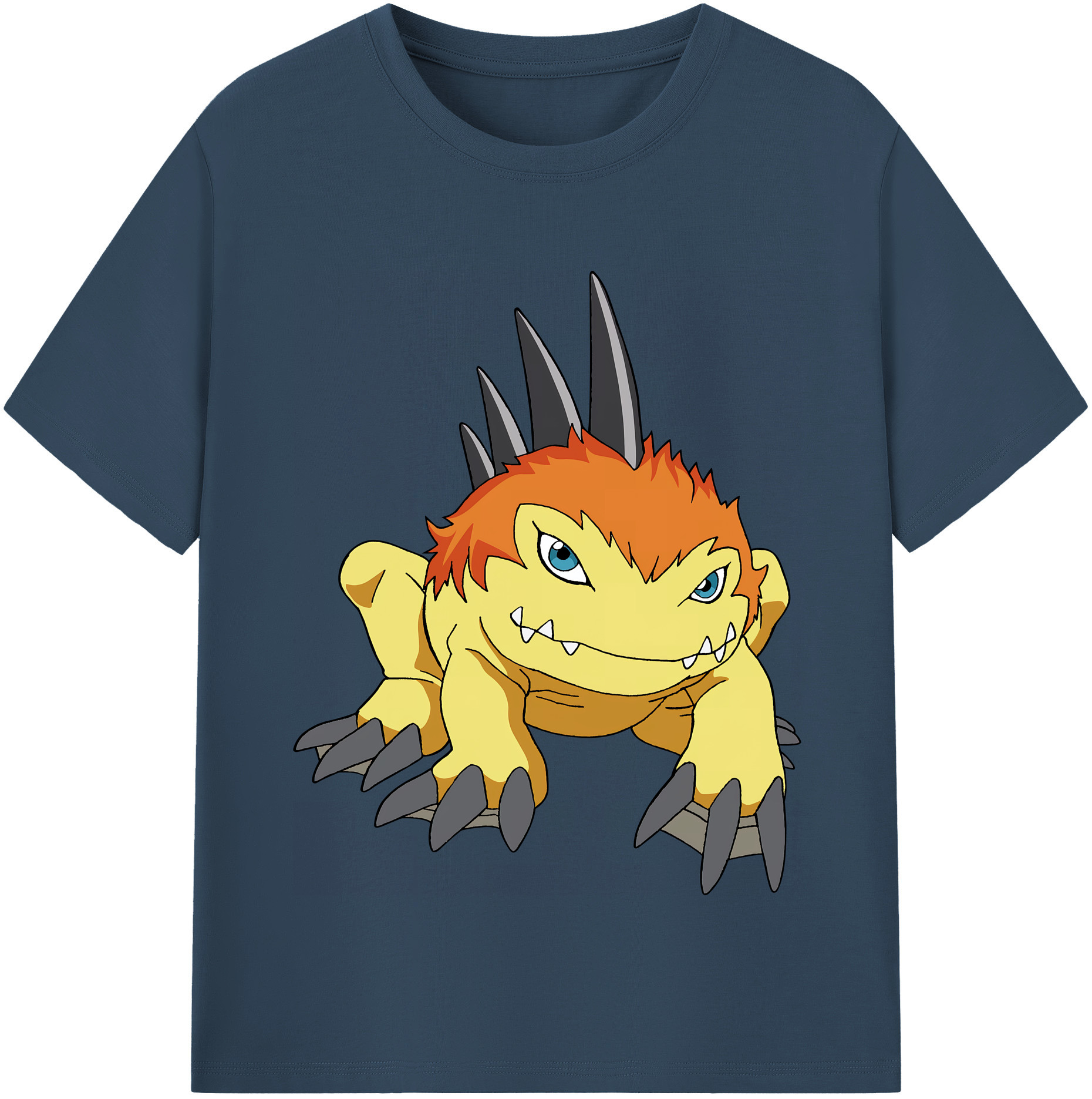 （画像用） Digimon デジタルモンスター/デジモン レディースカジュアルプリントTシャツ（綿100％）