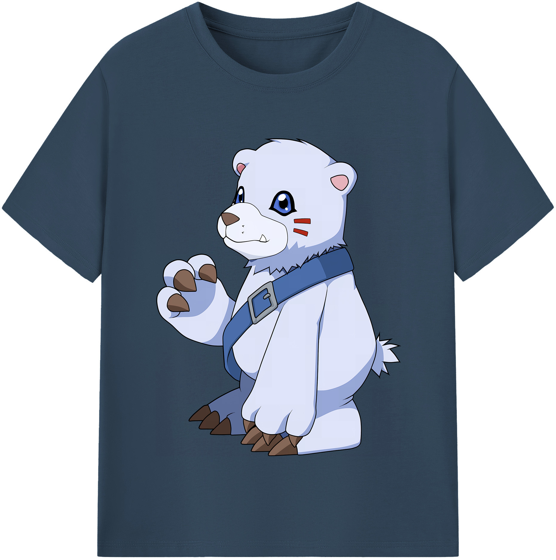 （画像用） Digimon デジタルモンスター/デジモン レディースカジュアルプリントTシャツ（綿100％）