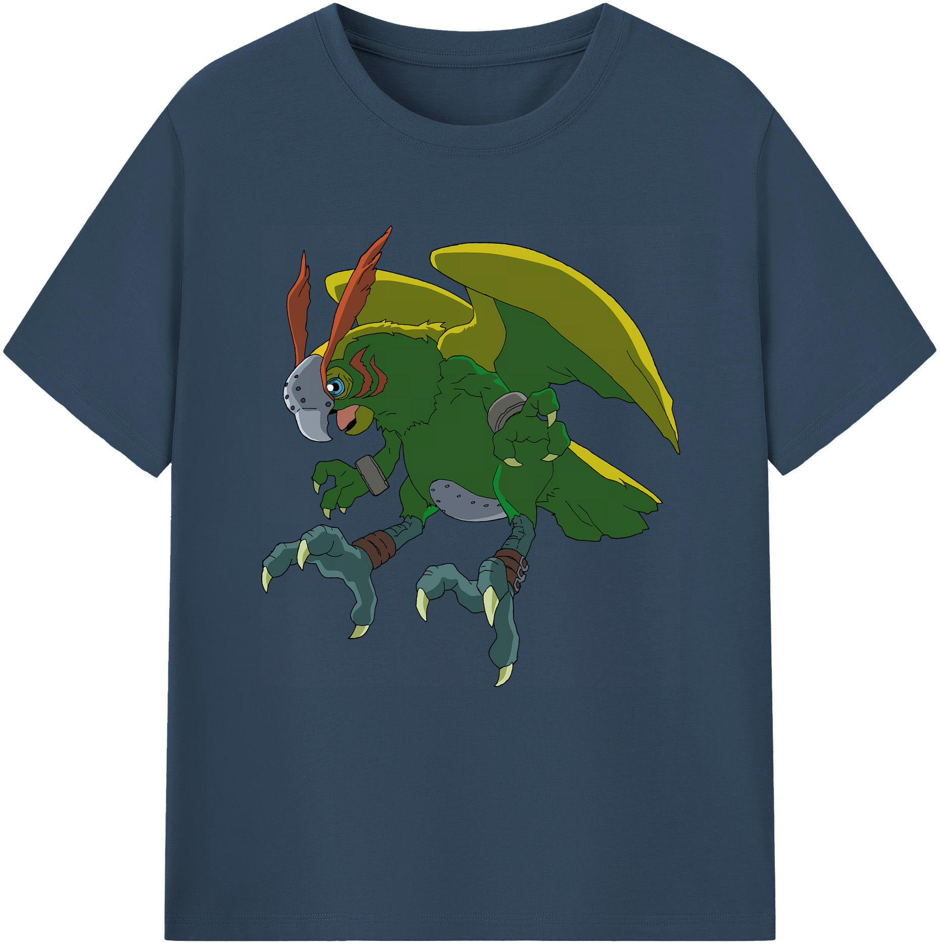 （画像用） Digimon デジタルモンスター/デジモン レディースカジュアルプリントTシャツ（綿100％）