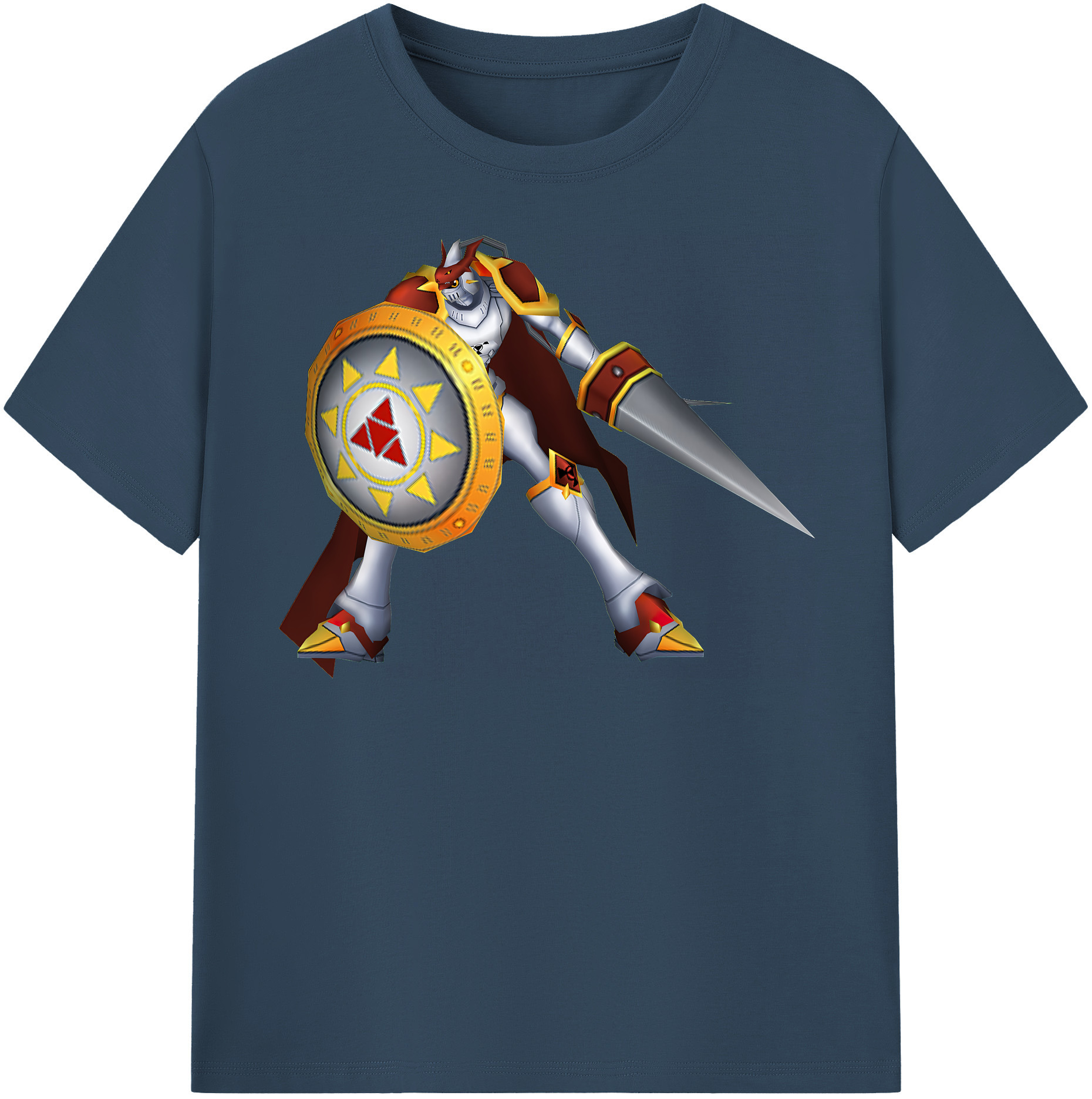 （画像用） Digimon デジタルモンスター/デジモン レディースカジュアルプリントTシャツ（綿100％）