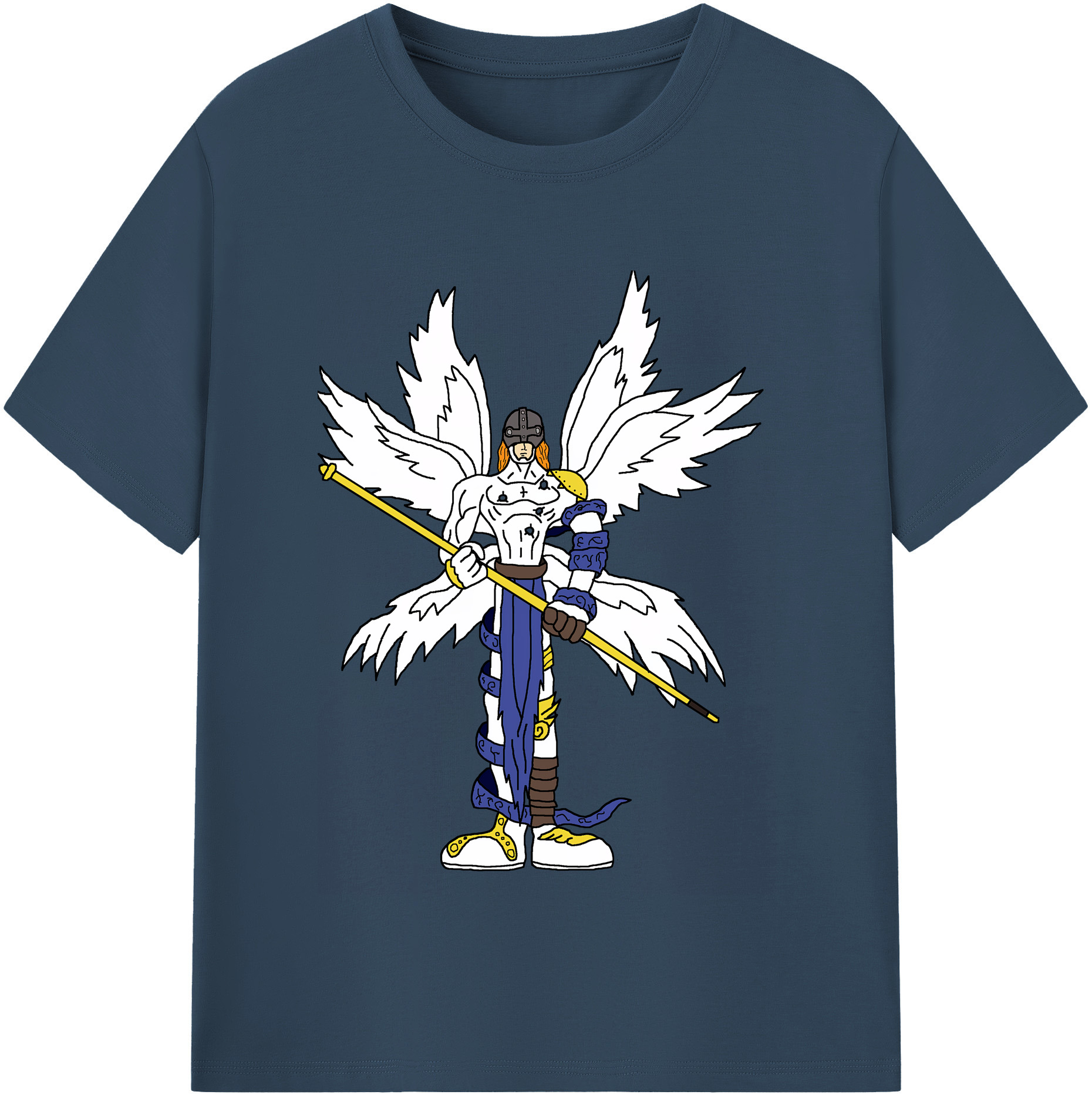 （画像用） Digimon デジタルモンスター/デジモン レディースカジュアルプリントTシャツ（綿100％）