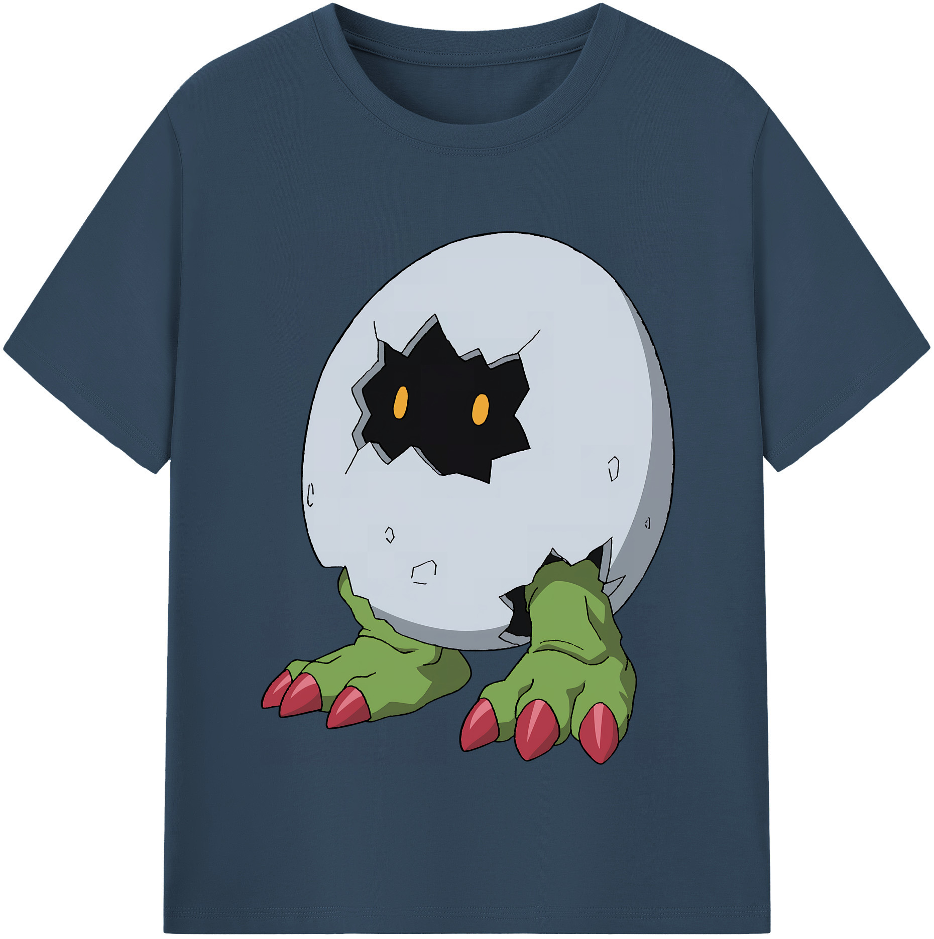 （画像用） Digimon デジタルモンスター/デジモン レディースカジュアルプリントTシャツ（綿100％）