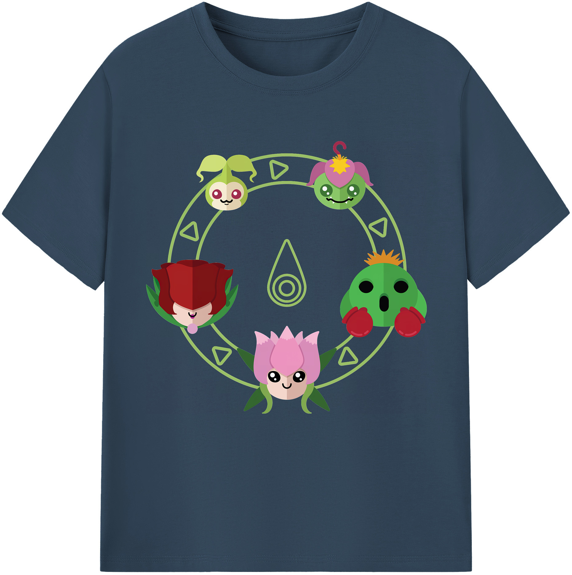 （画像用） Digimon デジタルモンスター/デジモン レディースカジュアルプリントTシャツ（綿100％）