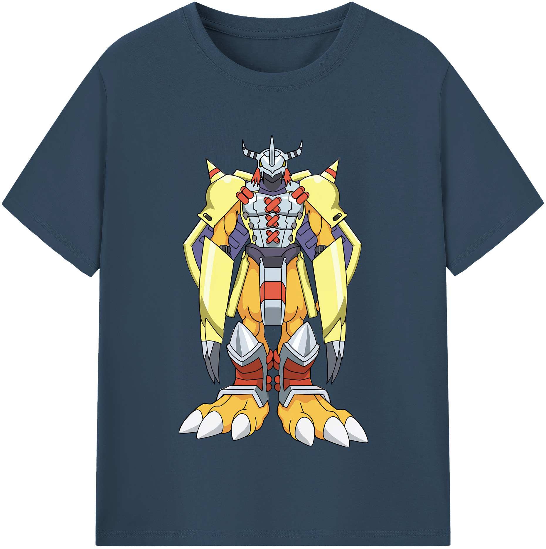 （画像用） Digimon デジタルモンスター/デジモン レディースカジュアルプリントTシャツ（綿100％）