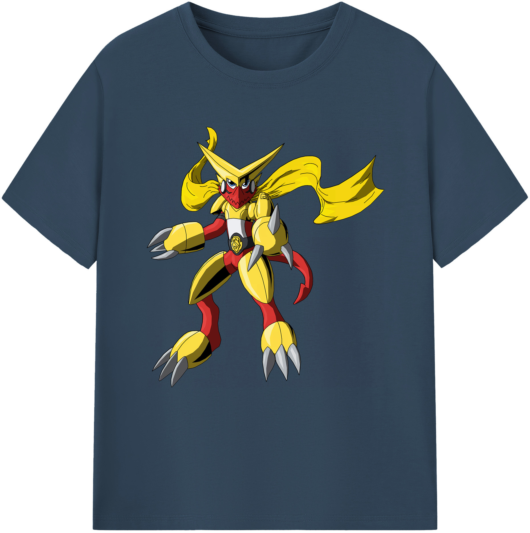 （画像用） Digimon デジタルモンスター/デジモン レディースカジュアルプリントTシャツ（綿100％）