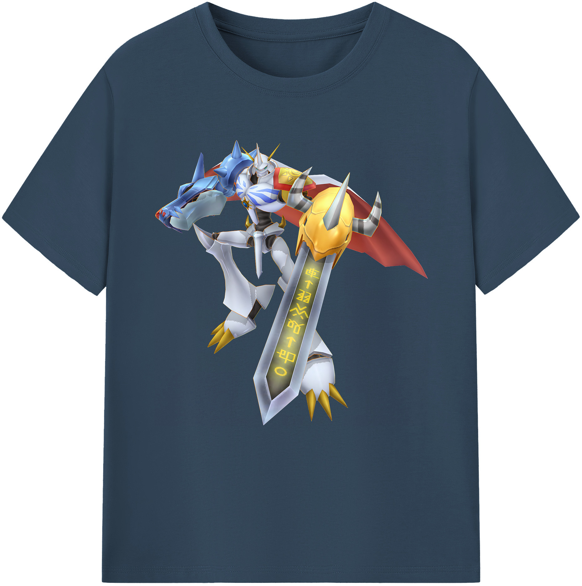 （画像用） Digimon デジタルモンスター/デジモン レディースカジュアルプリントTシャツ（綿100％）