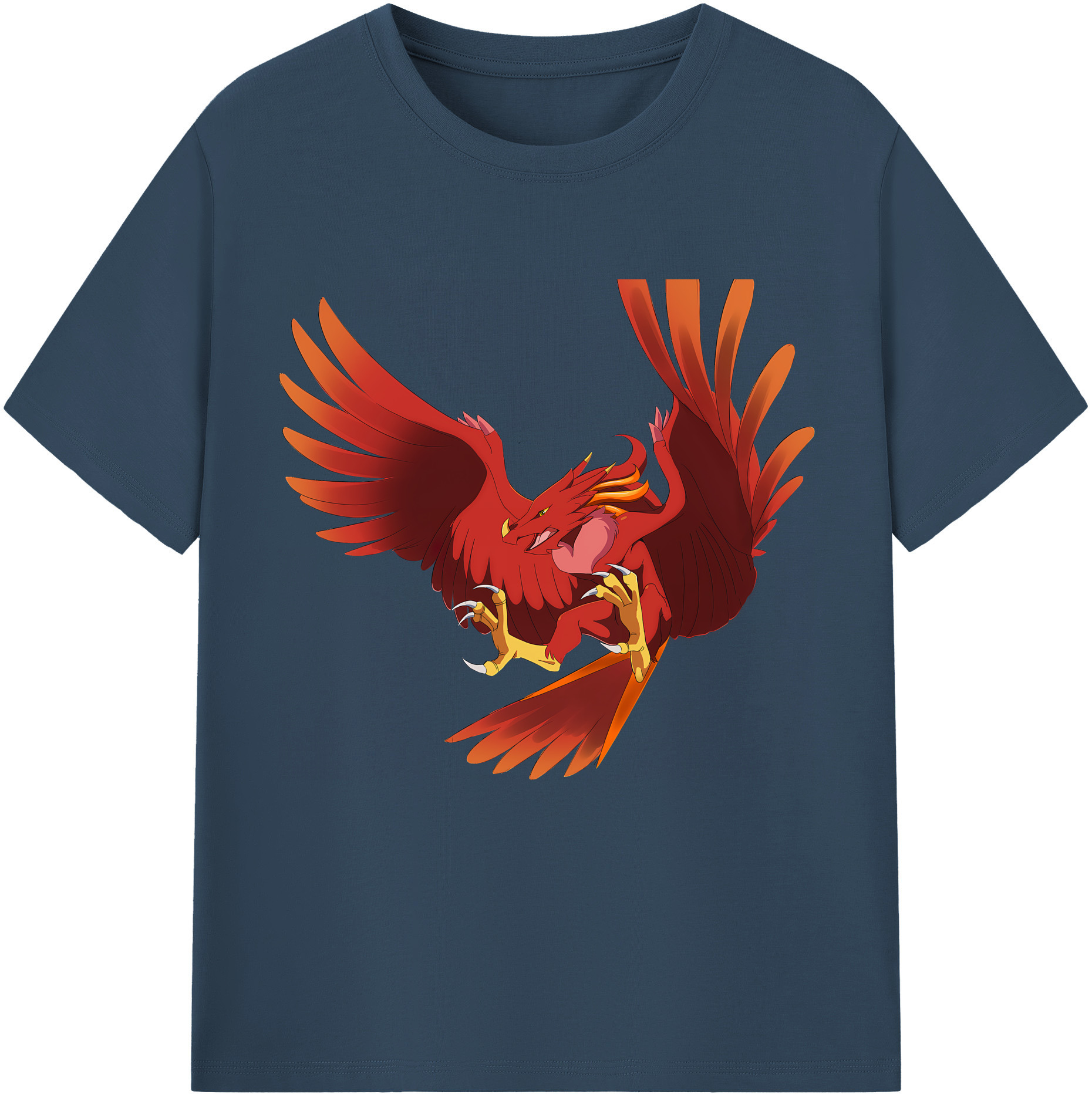 （画像用） Digimon デジタルモンスター/デジモン レディースカジュアルプリントTシャツ（綿100％）