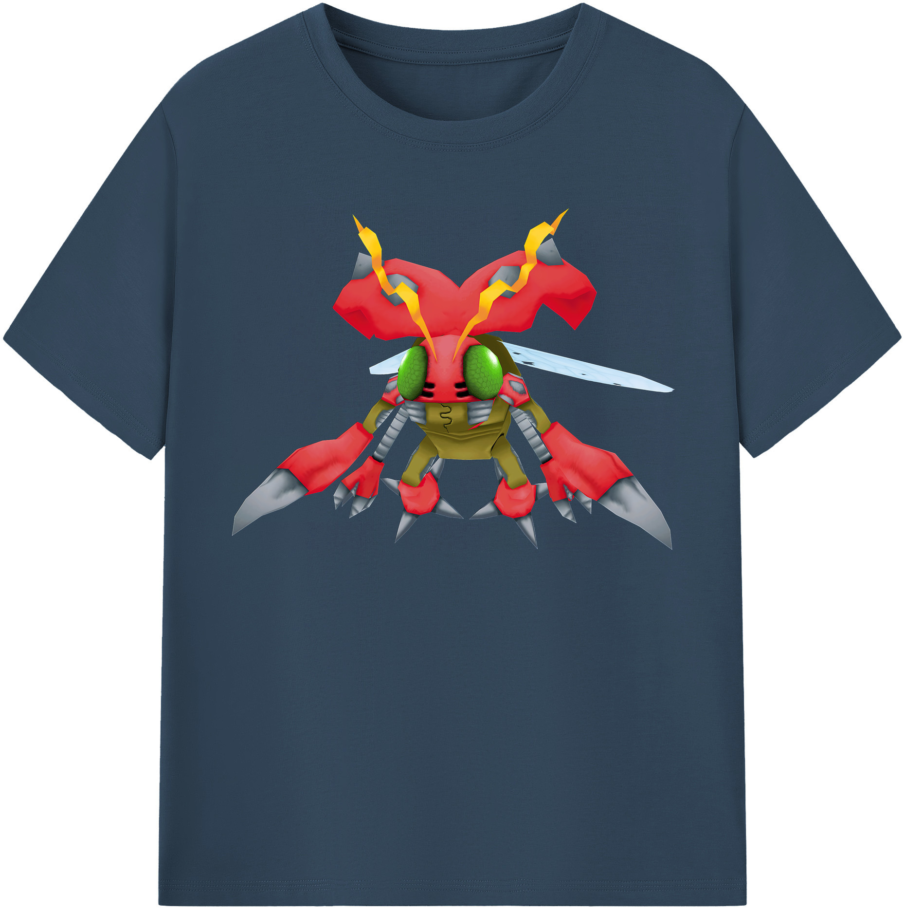 （画像用） Digimon デジタルモンスター/デジモン レディースカジュアルプリントTシャツ（綿100％）