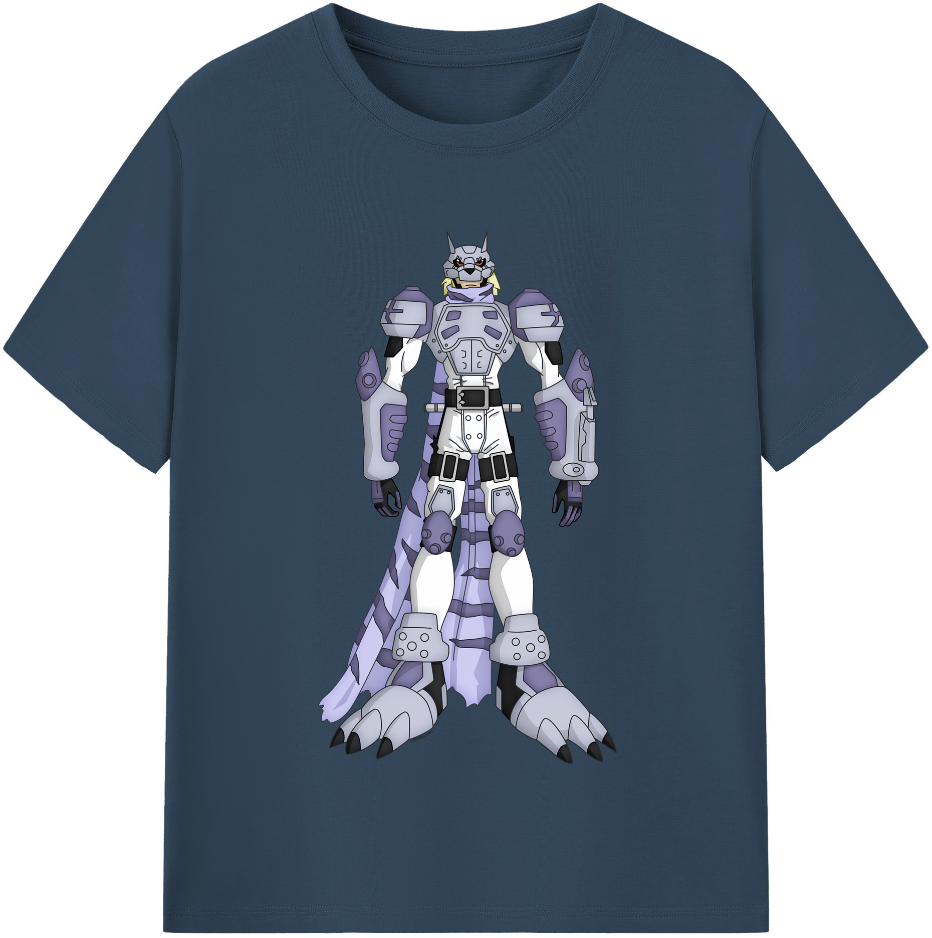 （画像用） Digimon デジタルモンスター/デジモン レディースカジュアルプリントTシャツ（綿100％）
