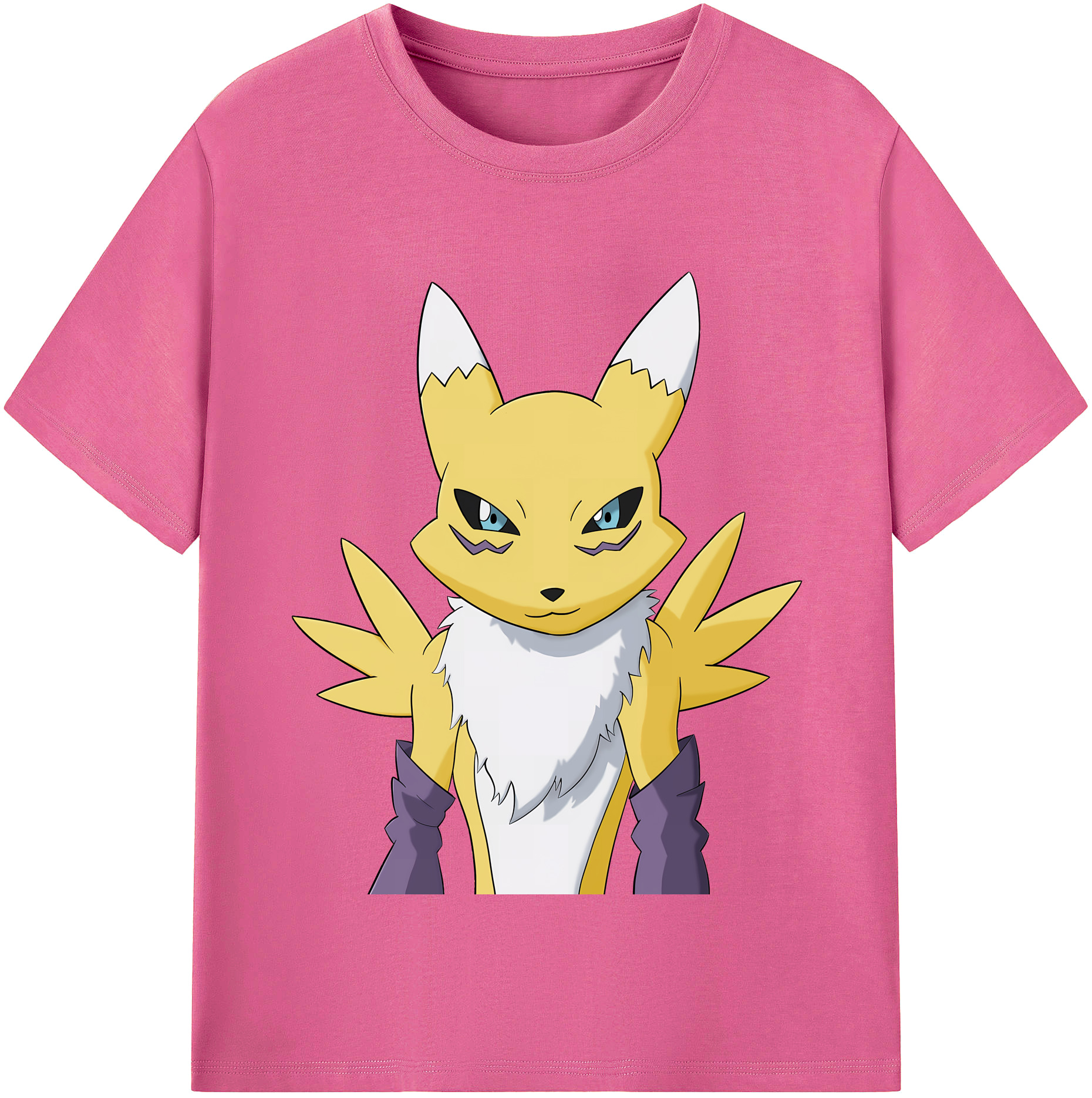 （画像用） Digimon デジタルモンスター/デジモン レディースカジュアルプリントTシャツ（綿100％）