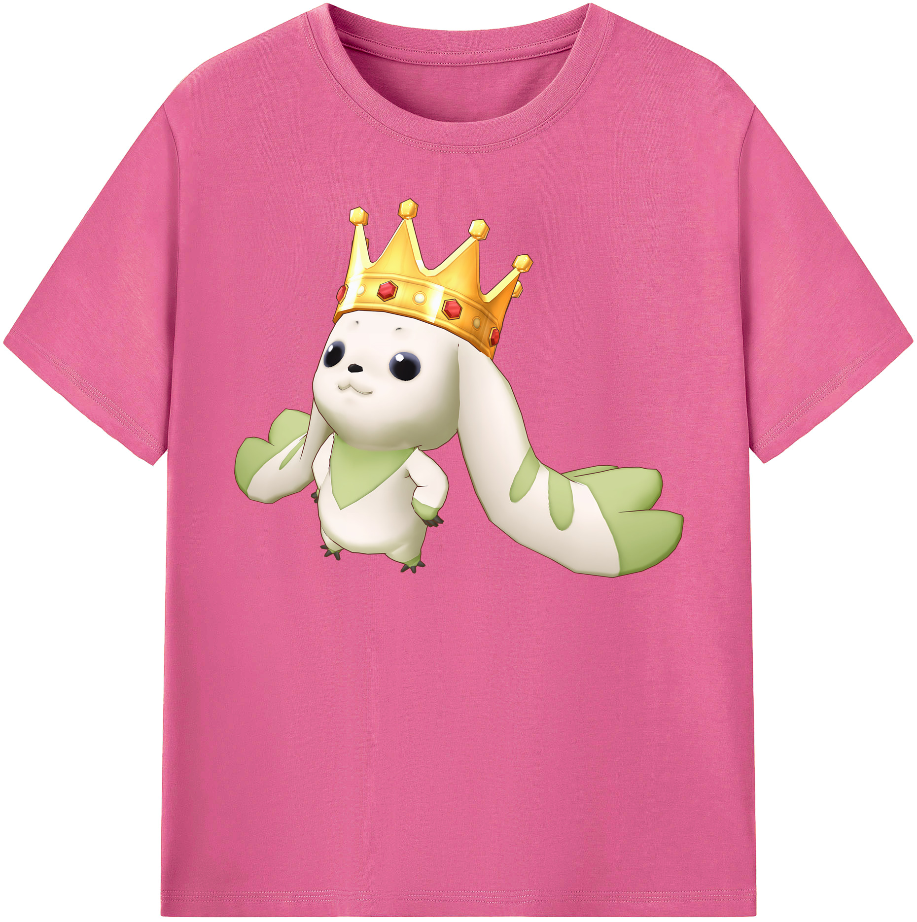 （画像用） Digimon デジタルモンスター/デジモン レディースカジュアルプリントTシャツ（綿100％）