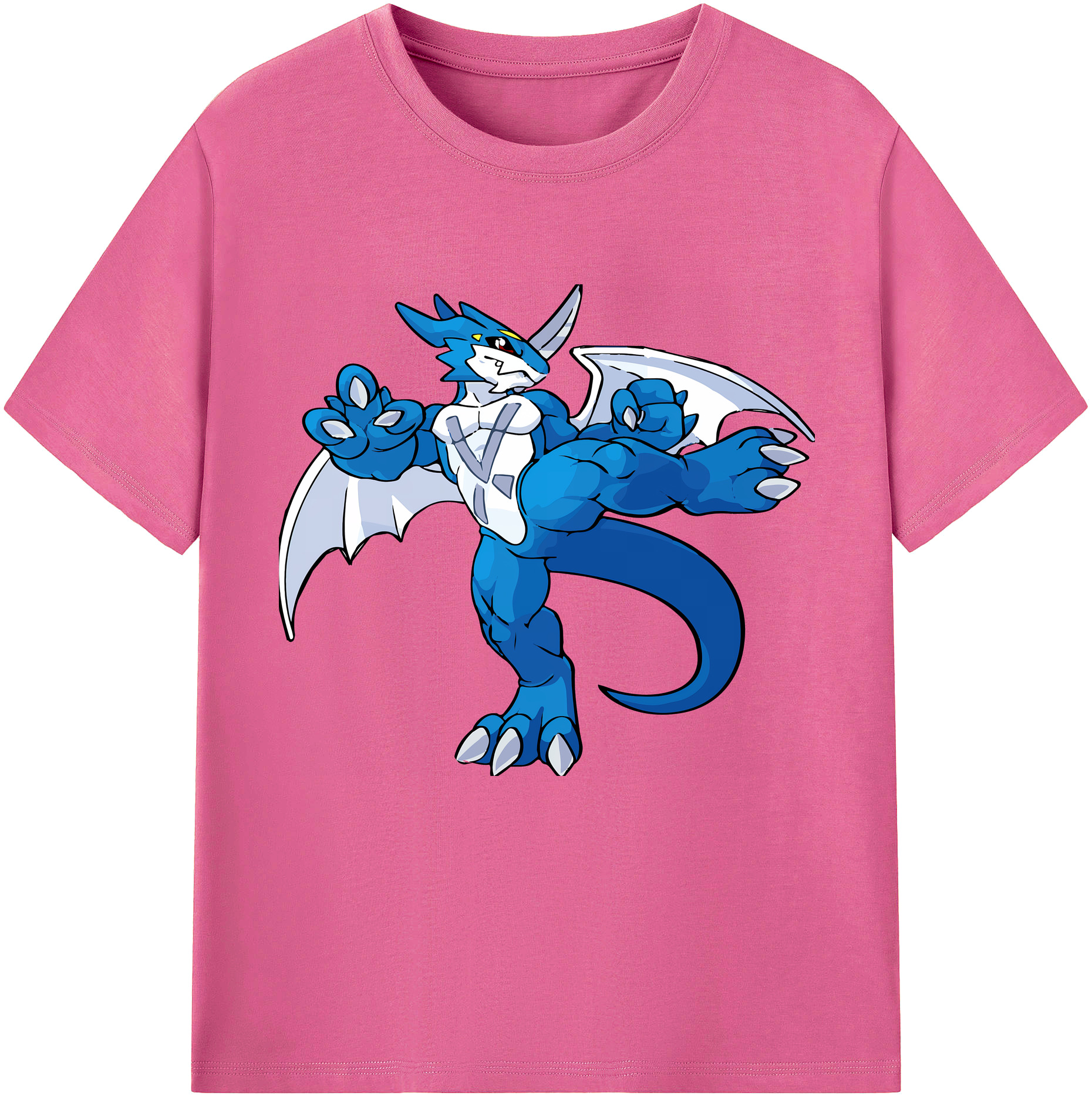 （画像用） Digimon デジタルモンスター/デジモン レディースカジュアルプリントTシャツ（綿100％）