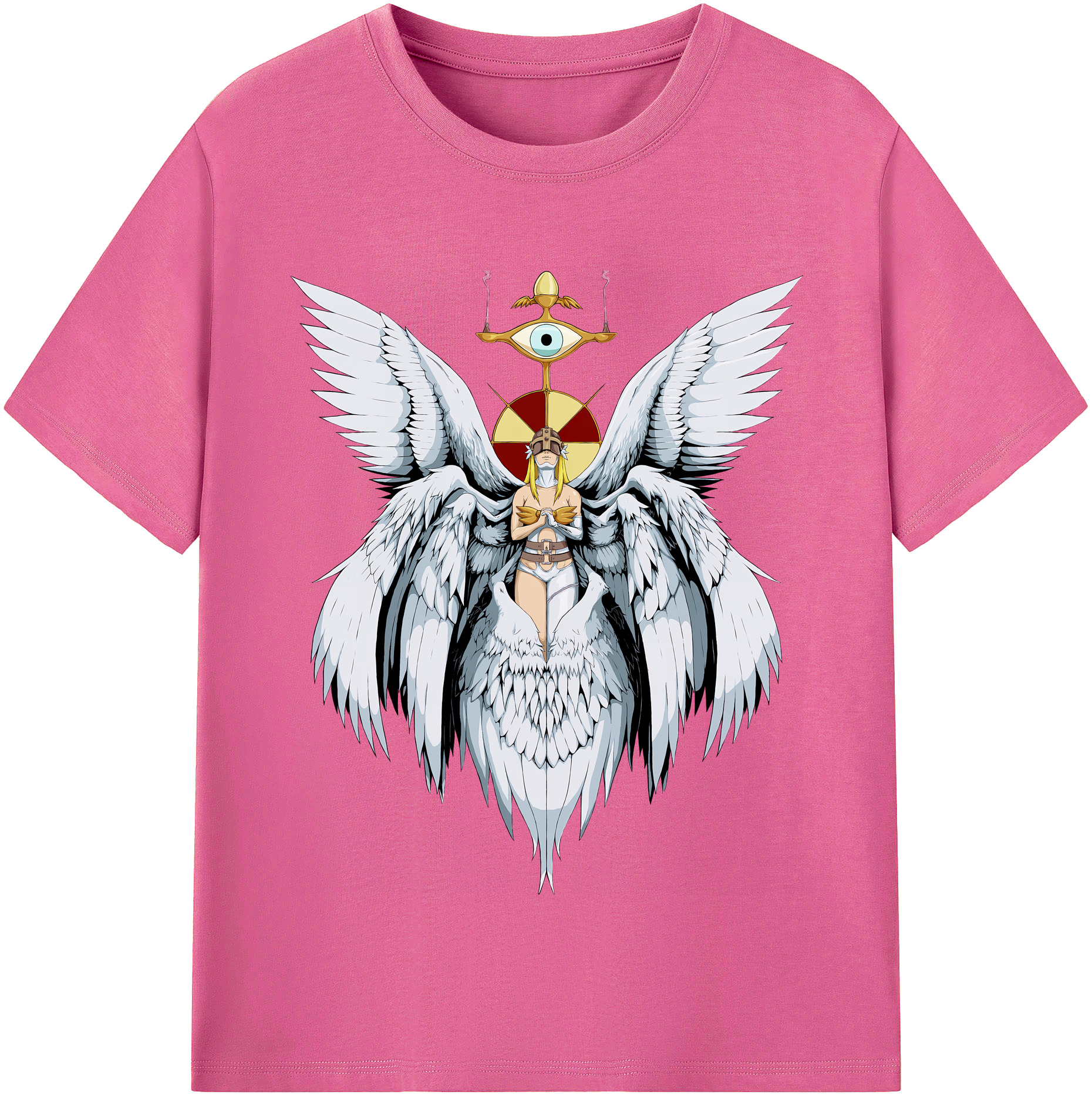 （画像用） Digimon デジタルモンスター/デジモン レディースカジュアルプリントTシャツ（綿100％）