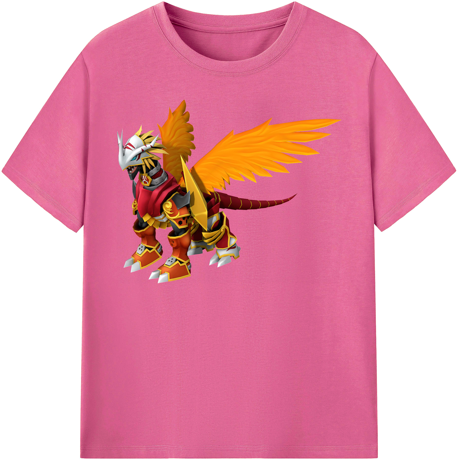 （画像用） Digimon デジタルモンスター/デジモン レディースカジュアルプリントTシャツ（綿100％）