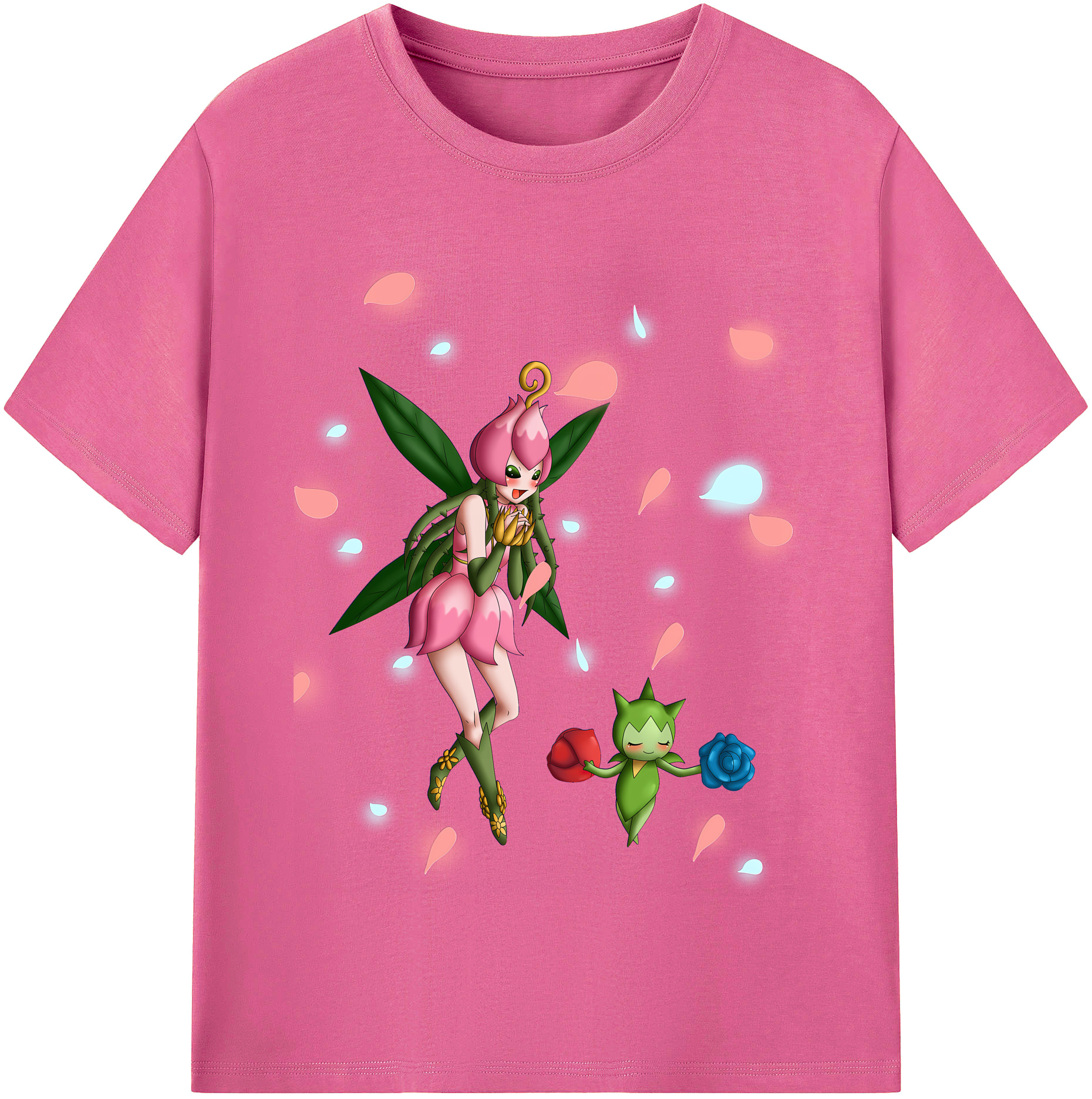 （画像用） Digimon デジタルモンスター/デジモン レディースカジュアルプリントTシャツ（綿100％）