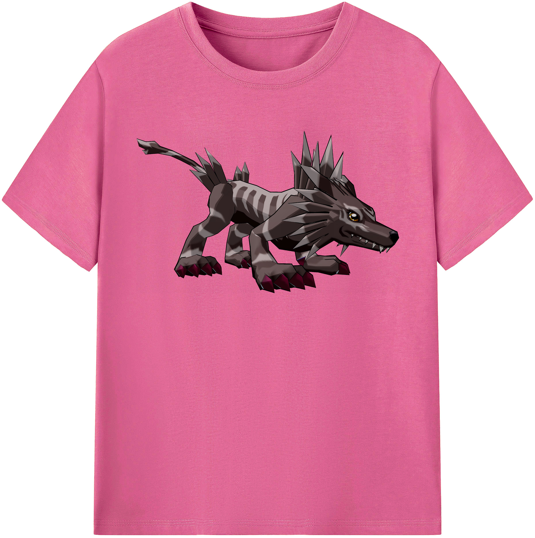 （画像用） Digimon デジタルモンスター/デジモン レディースカジュアルプリントTシャツ（綿100％）