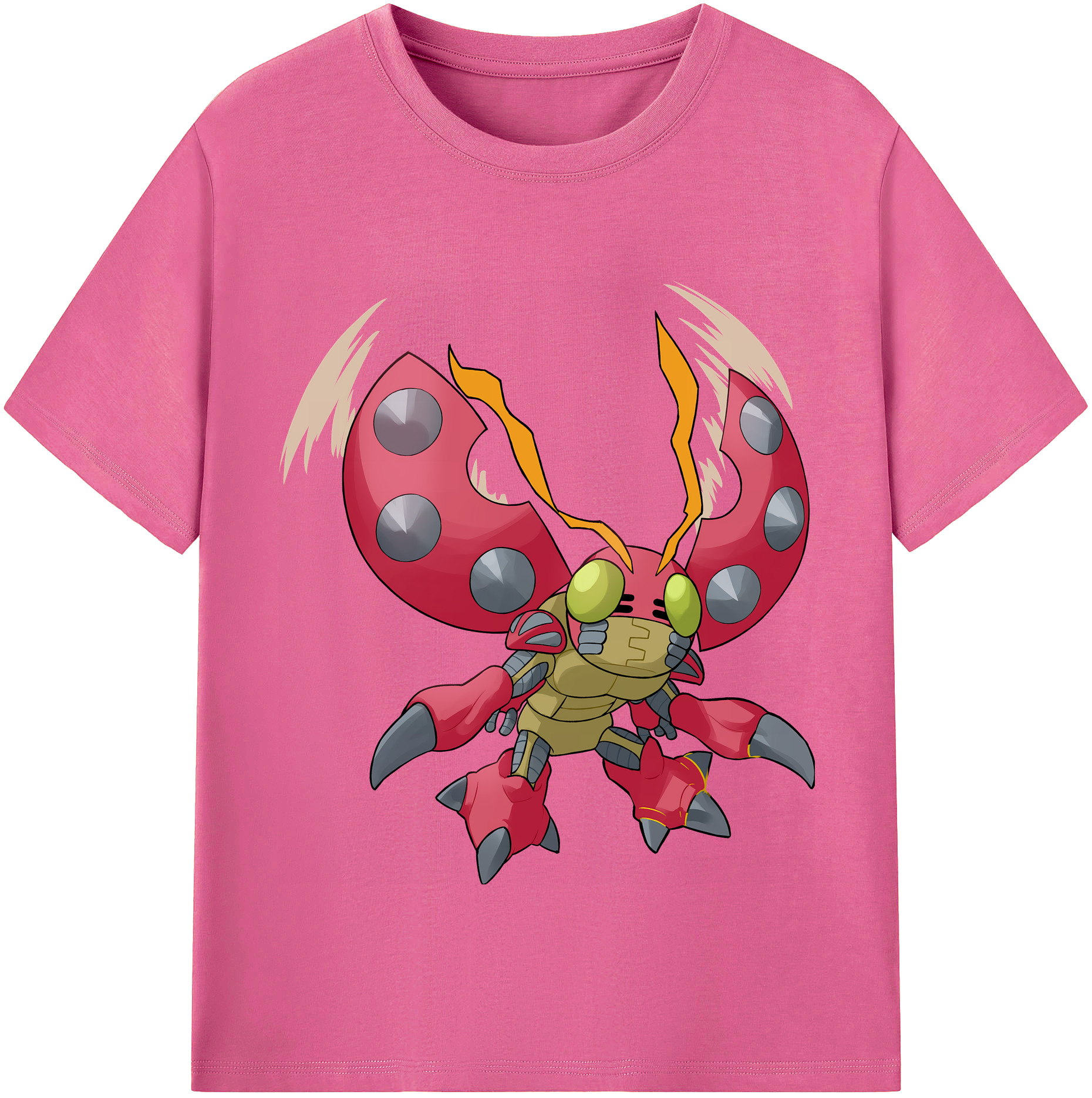 （画像用） Digimon デジタルモンスター/デジモン レディースカジュアルプリントTシャツ（綿100％）