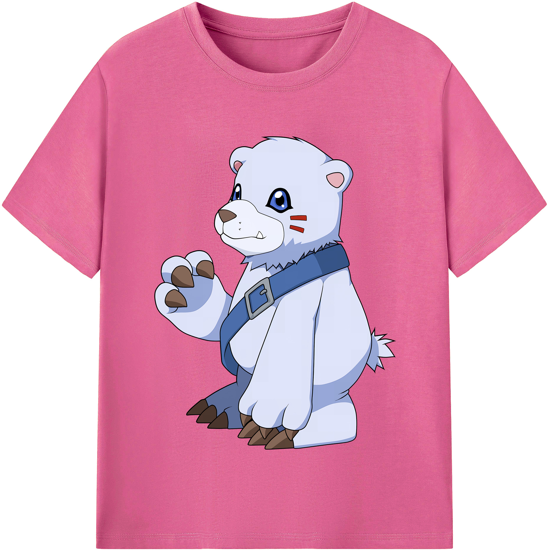 （画像用） Digimon デジタルモンスター/デジモン レディースカジュアルプリントTシャツ（綿100％）