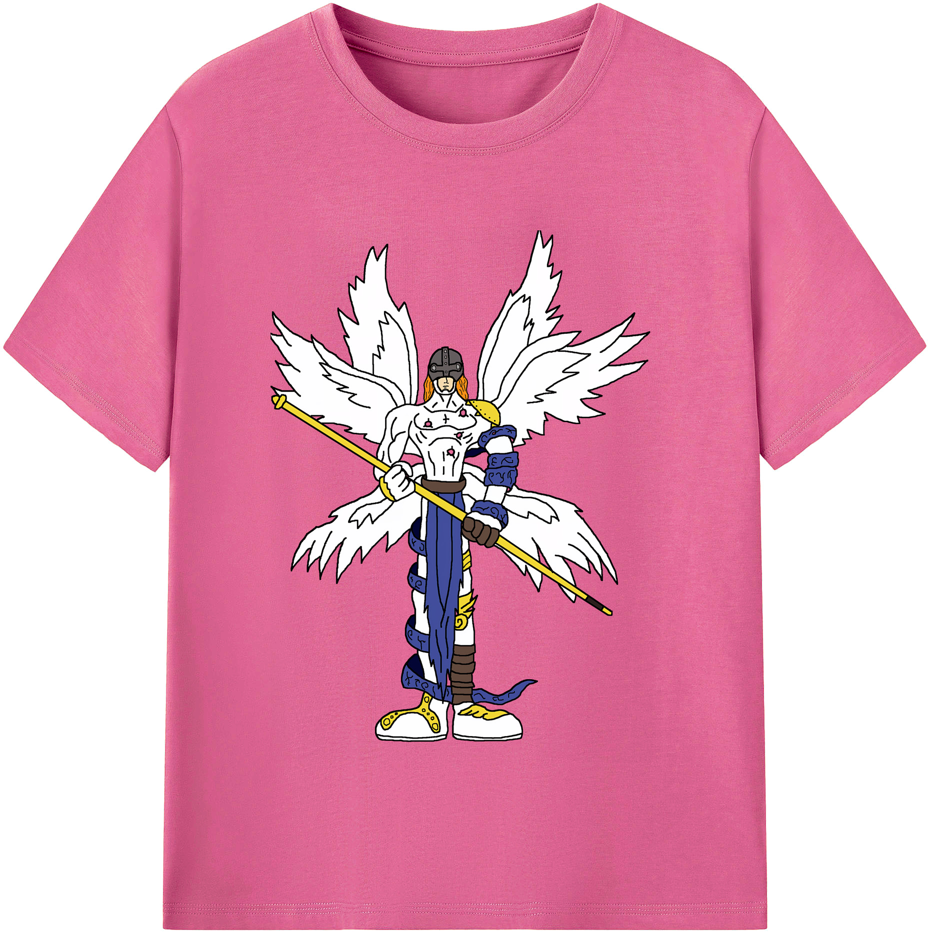 （画像用） Digimon デジタルモンスター/デジモン レディースカジュアルプリントTシャツ（綿100％）