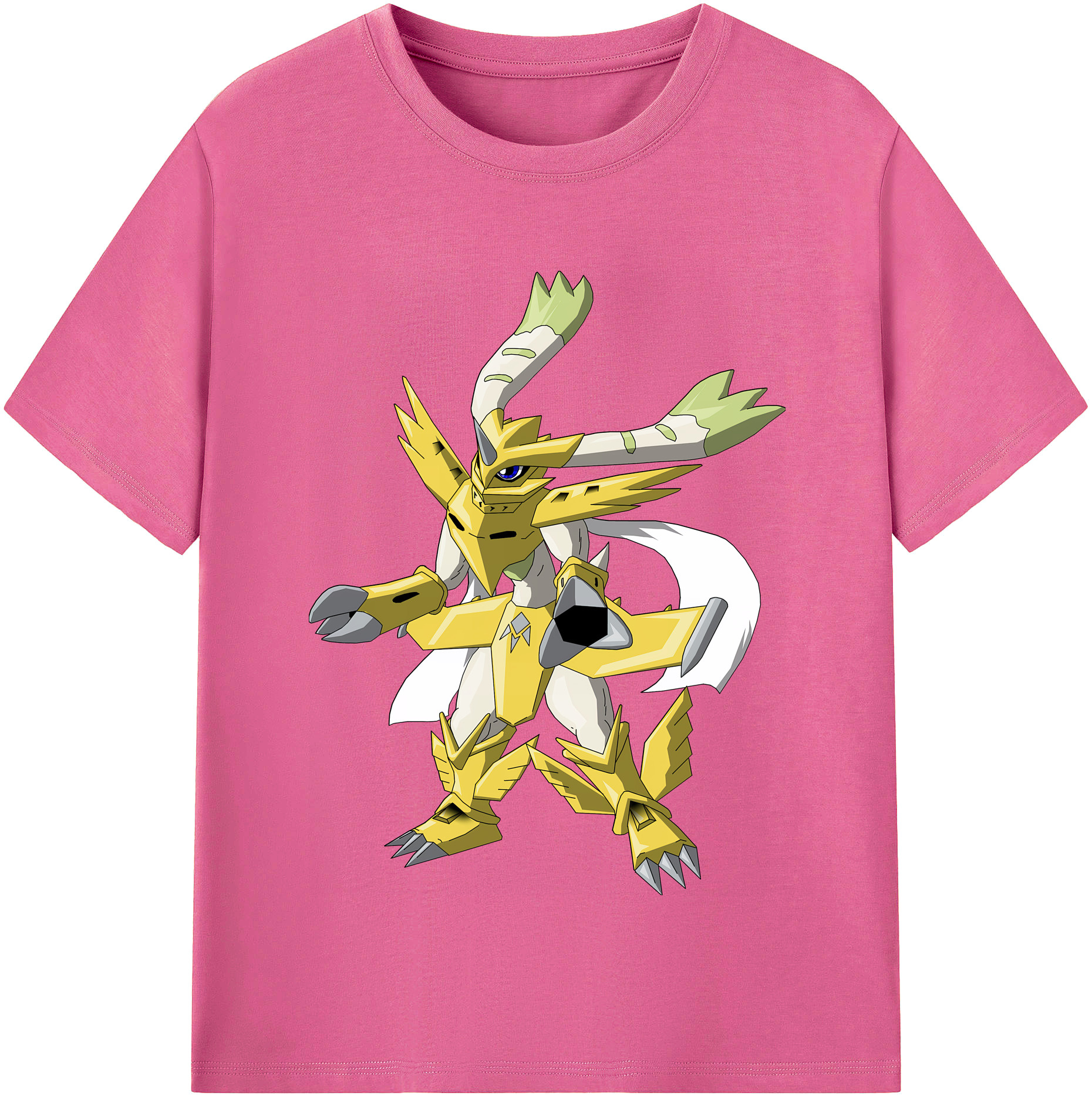 （画像用） Digimon デジタルモンスター/デジモン レディースカジュアルプリントTシャツ（綿100％）