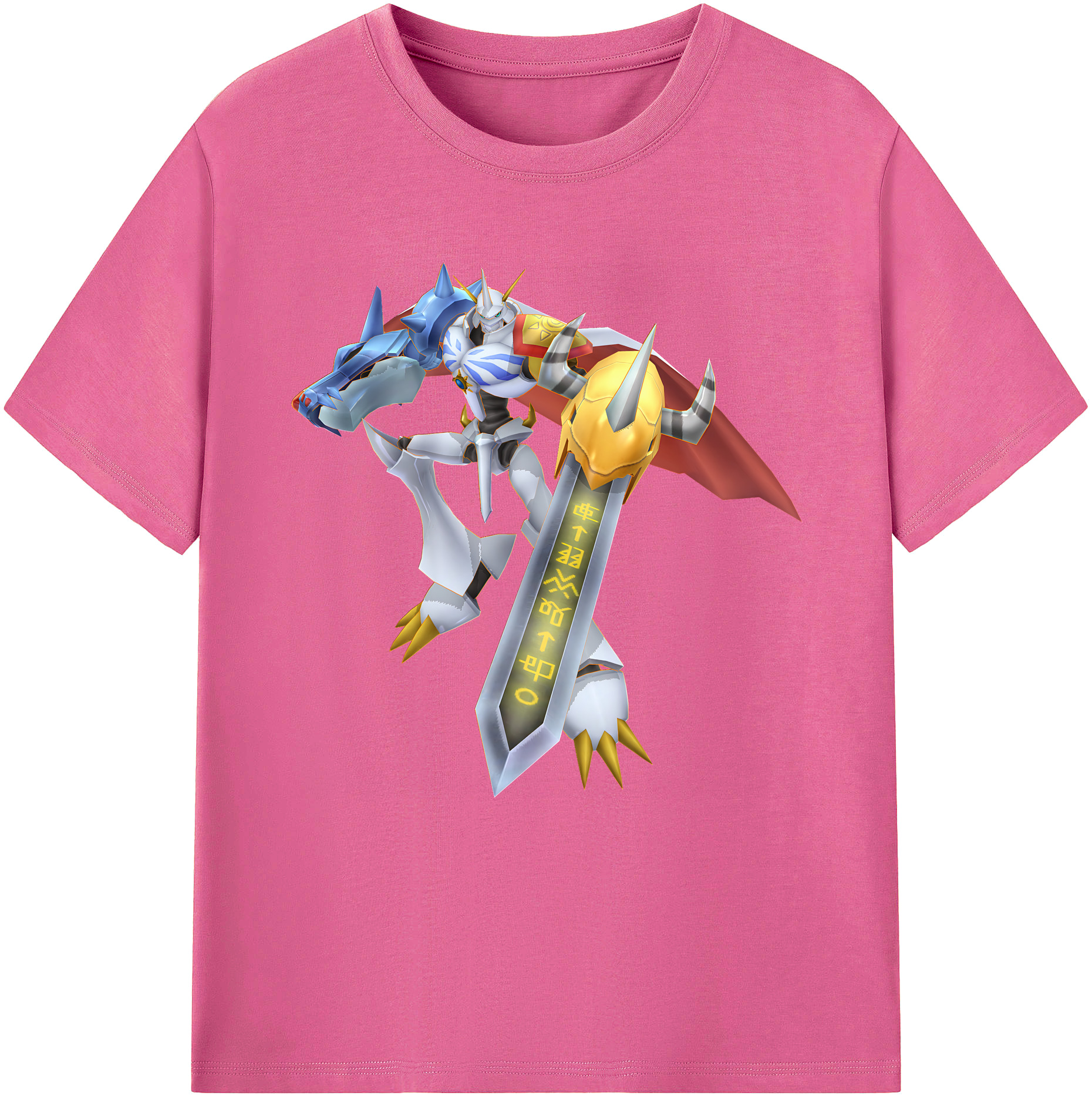 （画像用） Digimon デジタルモンスター/デジモン レディースカジュアルプリントTシャツ（綿100％）